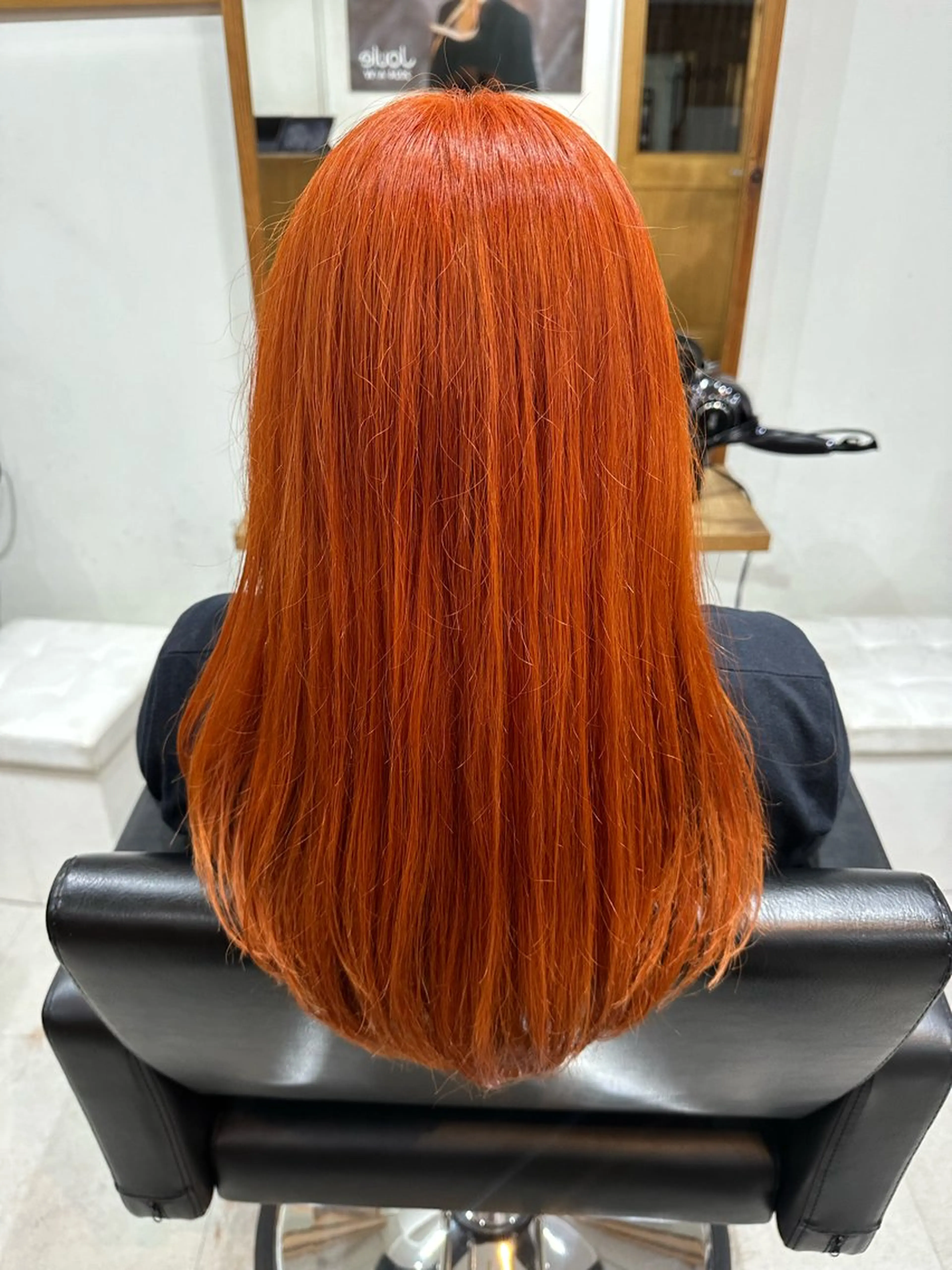 セミロング カラー 🐬脱白髪染めカラー 清水大世🐬のヘアスタイル