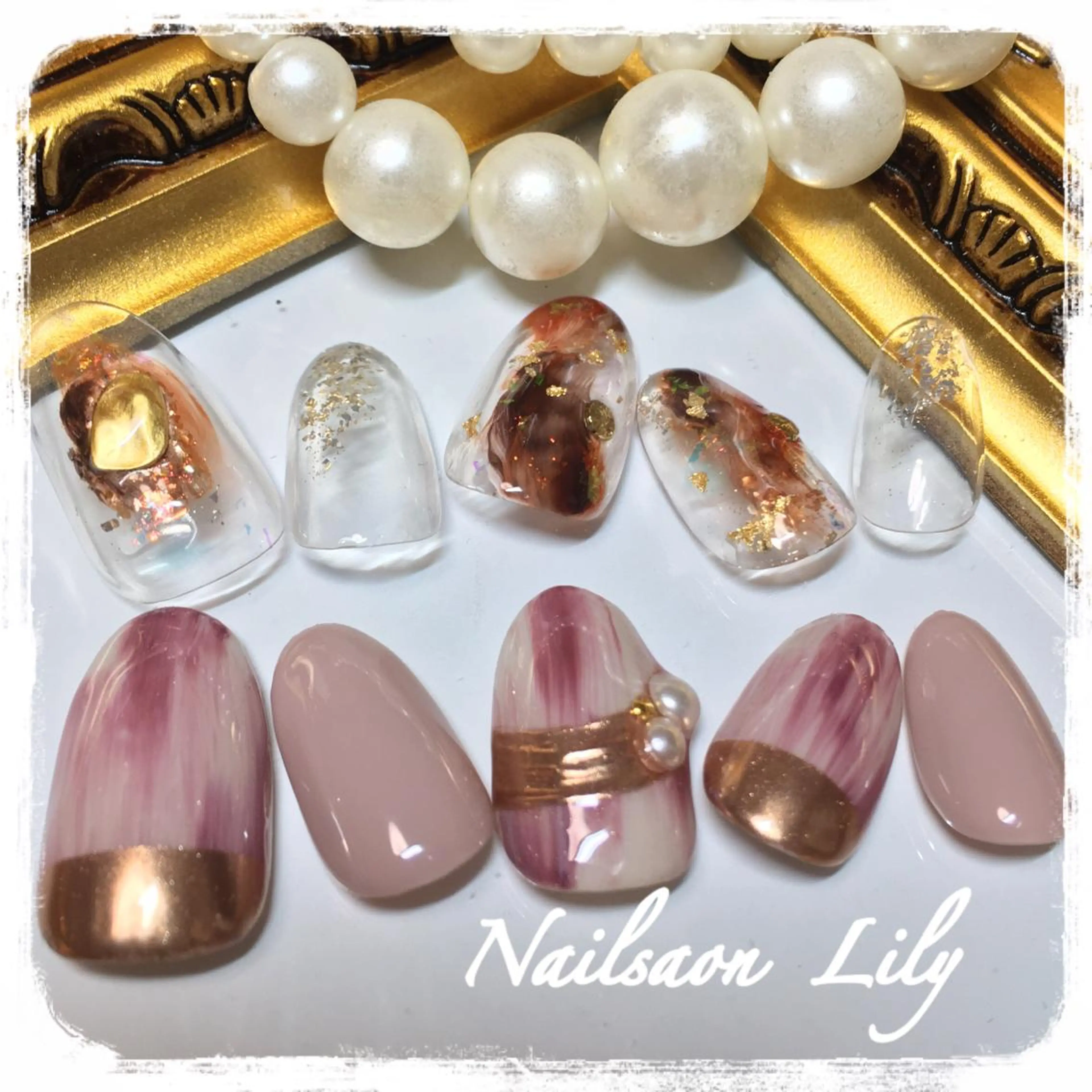 ネイル Lily*nail 🌻Mii🌻のネイルデザイン