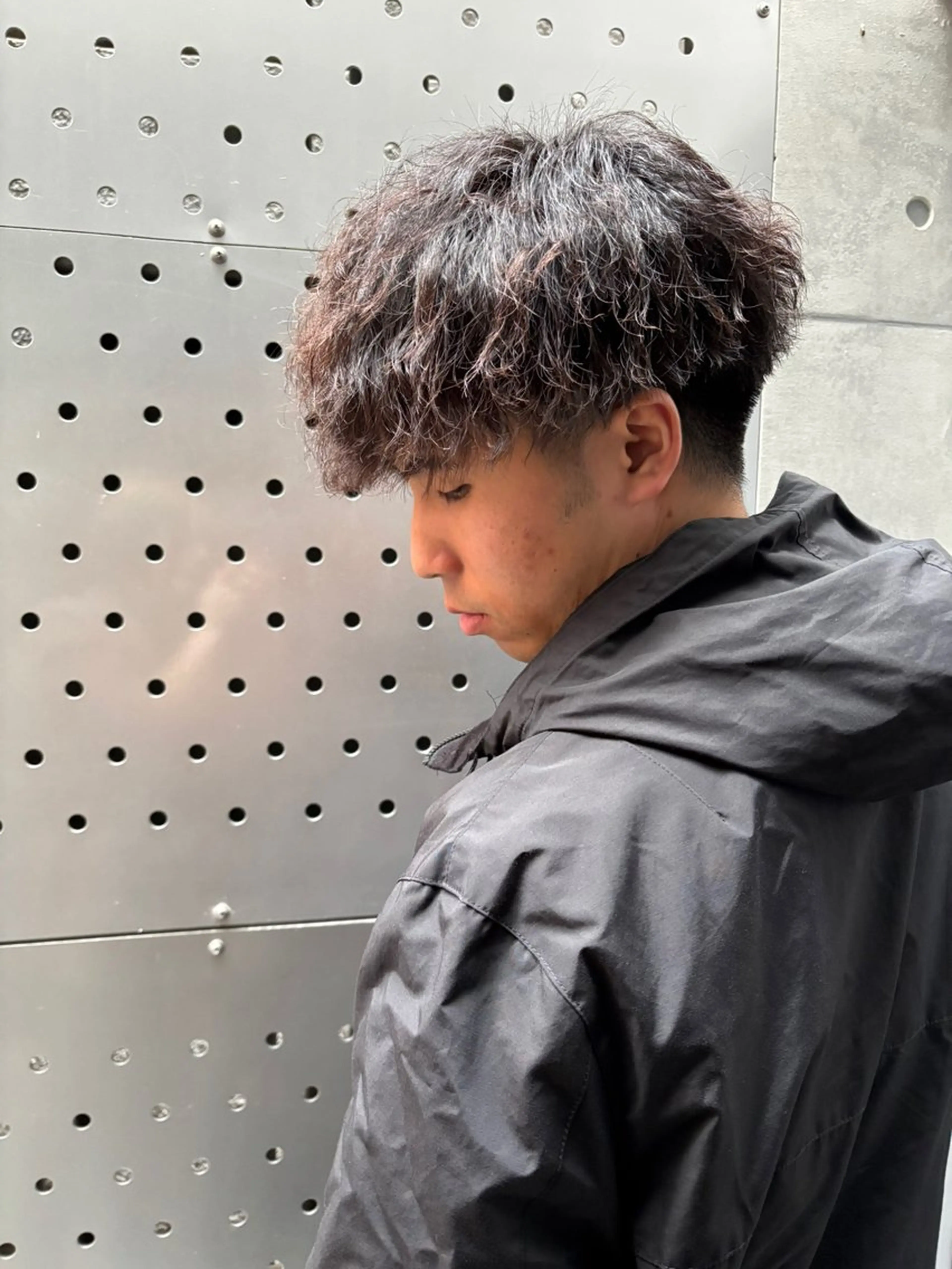ショート パーマ メンズ カット パーマ mellow men 's MIZUKIのヘアスタイル