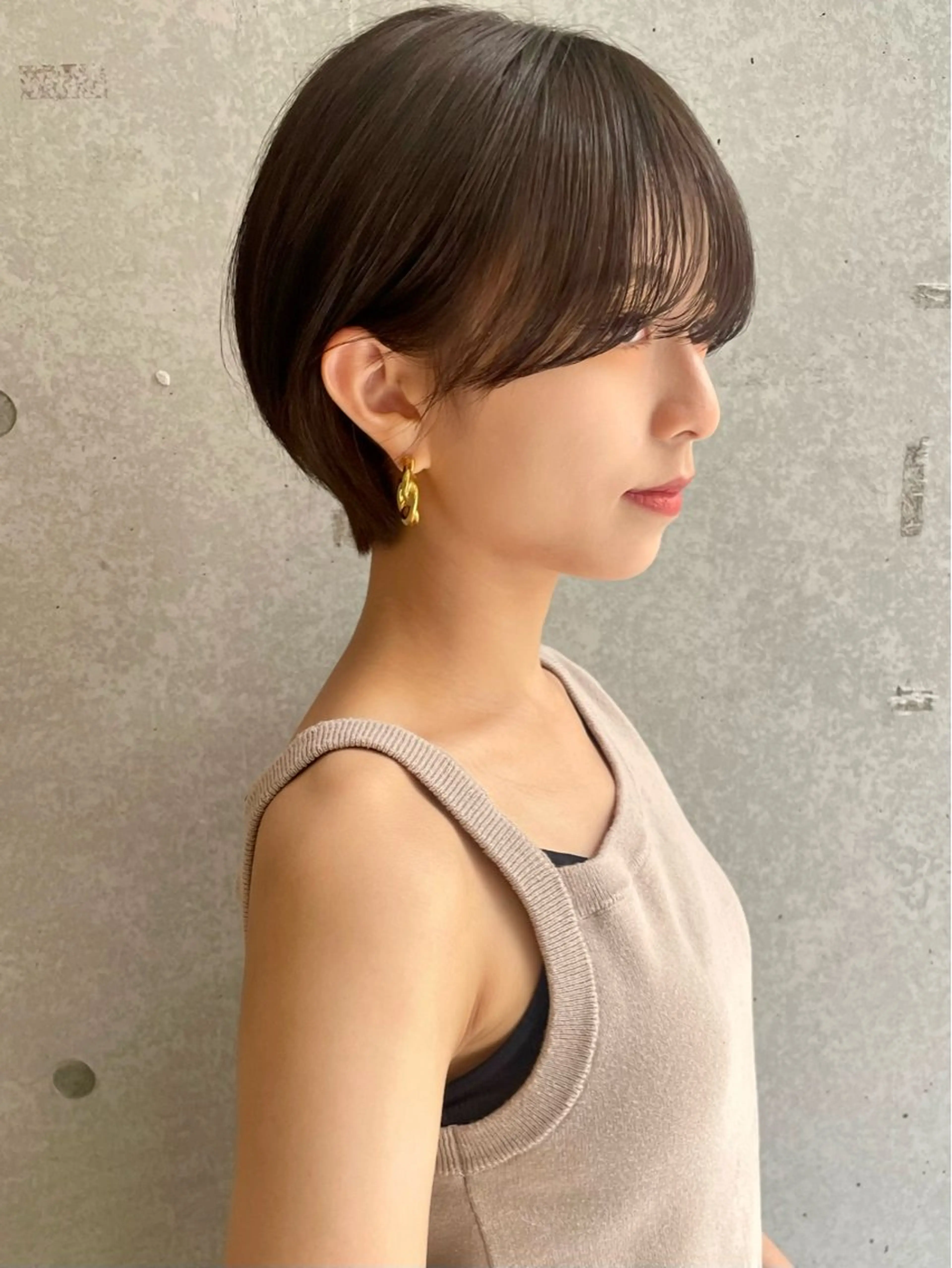 ショート 三鷹で1番ショート ボブをカットする新谷のヘアスタイル