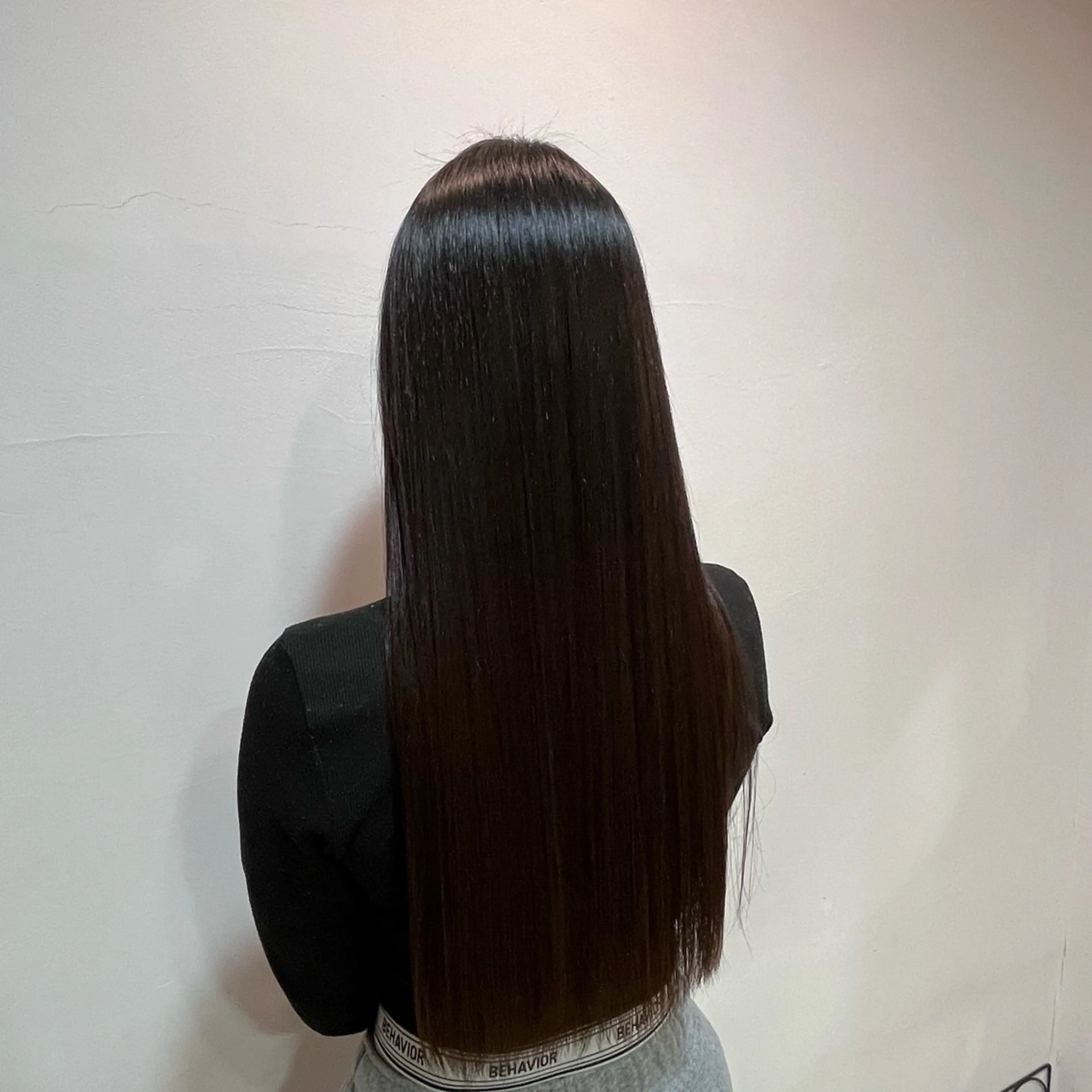 ロング 縮毛矯正 おおた あいこのヘアスタイル