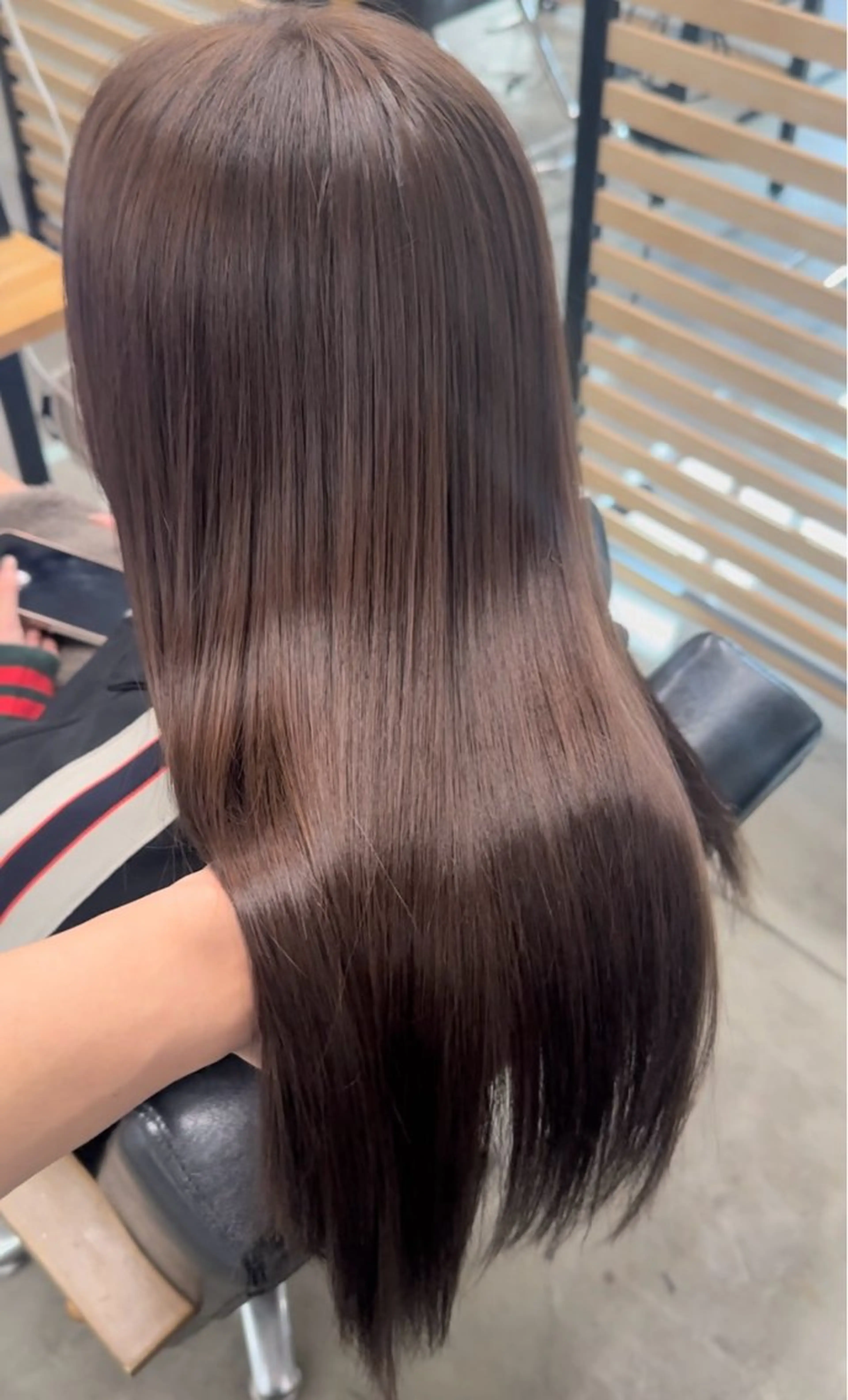 セミロング ひろし/髪質改善/ 縮毛矯正/透明感✨のヘアスタイル