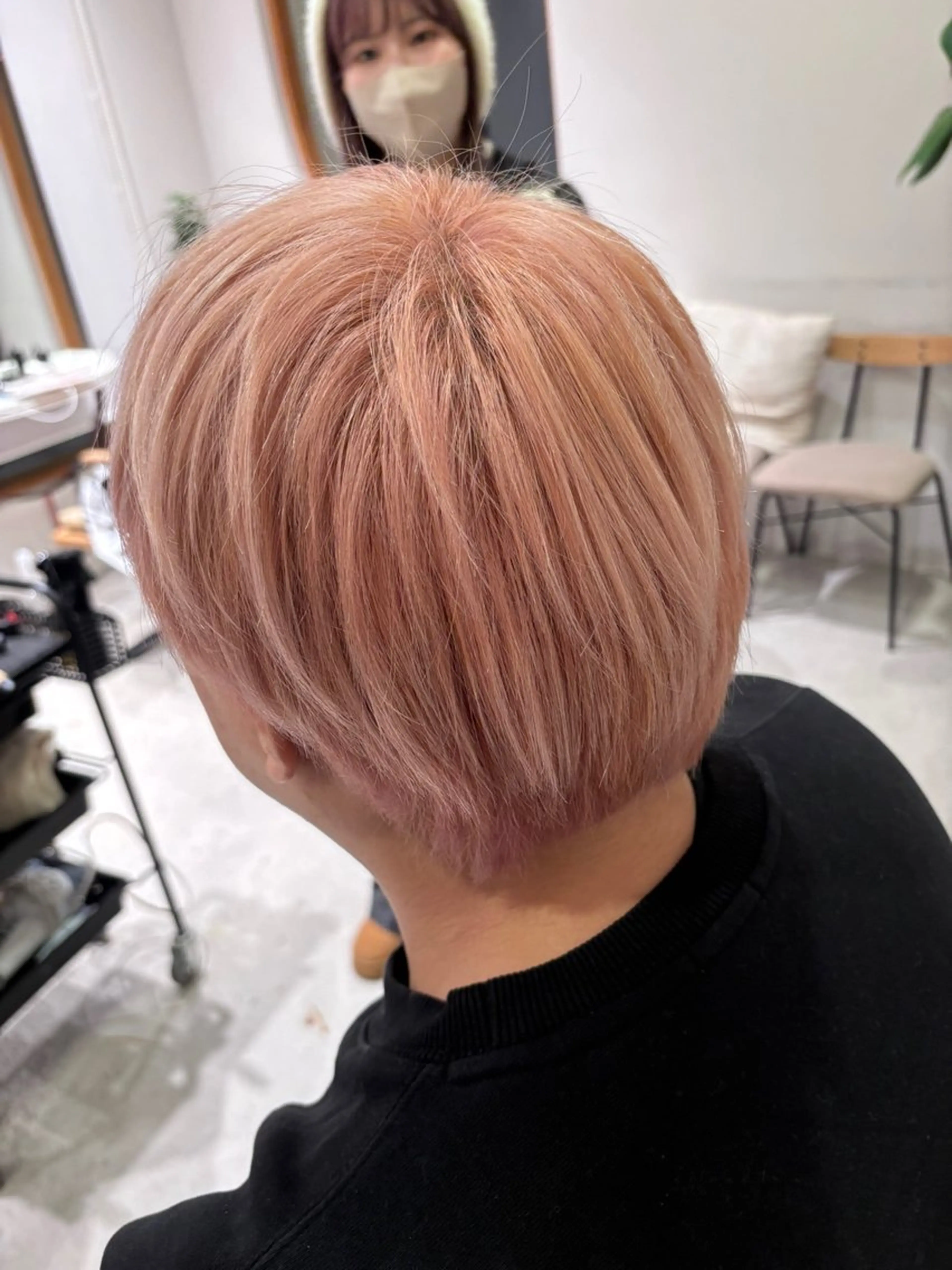 ショート カラー メンズ 西村 錬之介のヘアスタイル