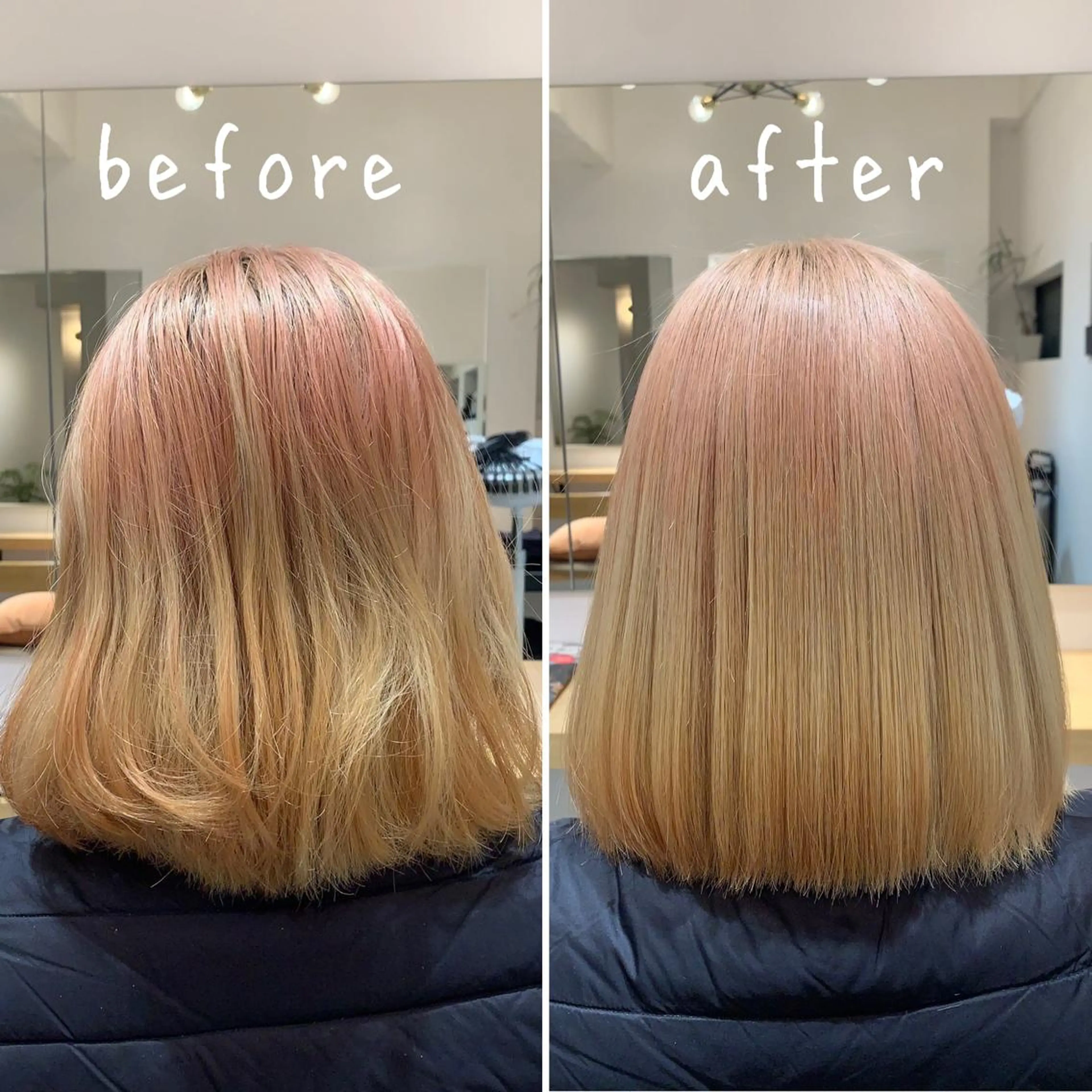 ミディアム ✨髪質改善　美髪✨ 縮毛　井上 大誠のヘアスタイル