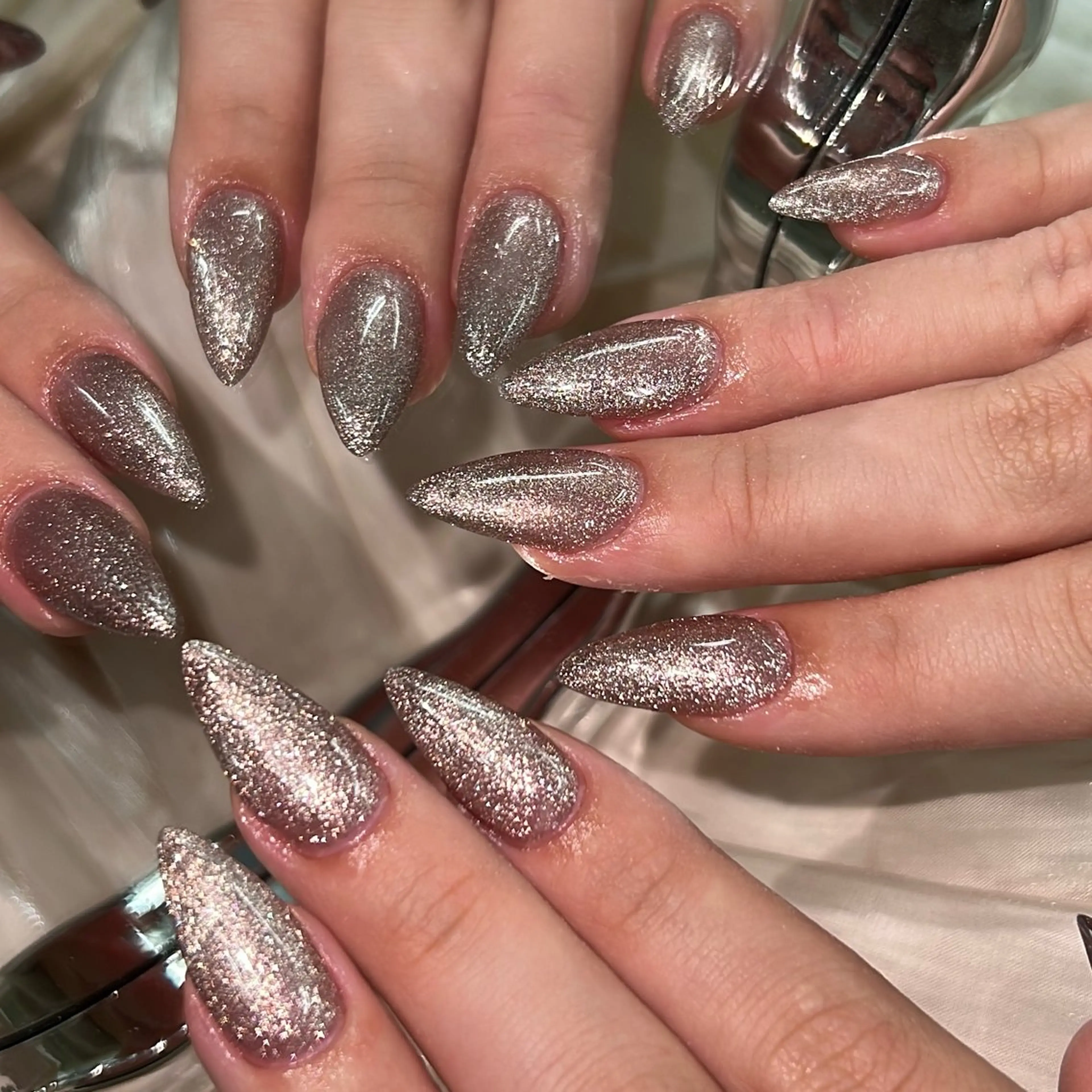 ネイル ハンドネイル tener Luna🧚のネイルデザイン