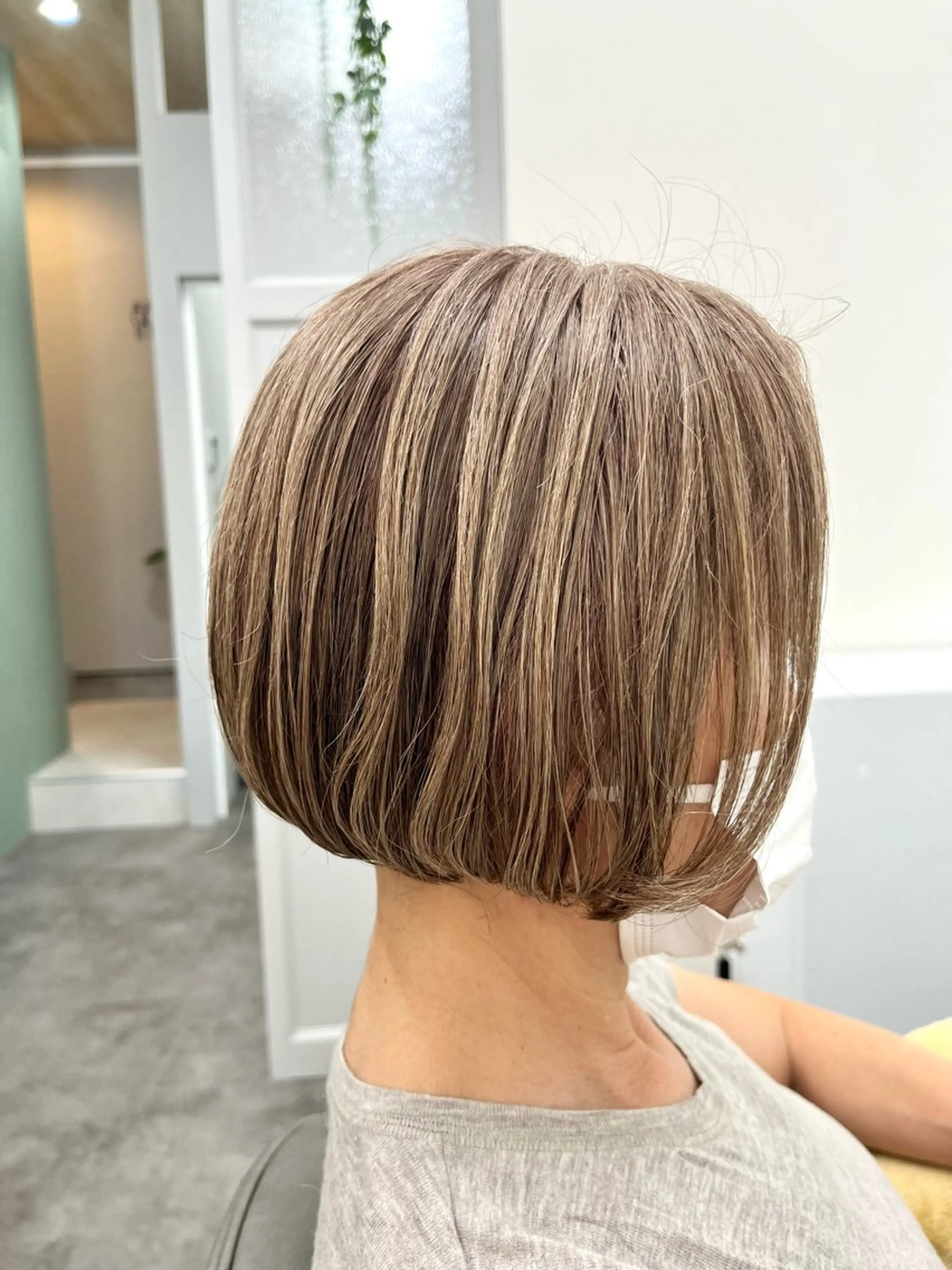 ショート ショートボブ ボブ ハイライト ショートヘア TELA HAIR 板橋店所属・下野 悠也のヘアスタイル