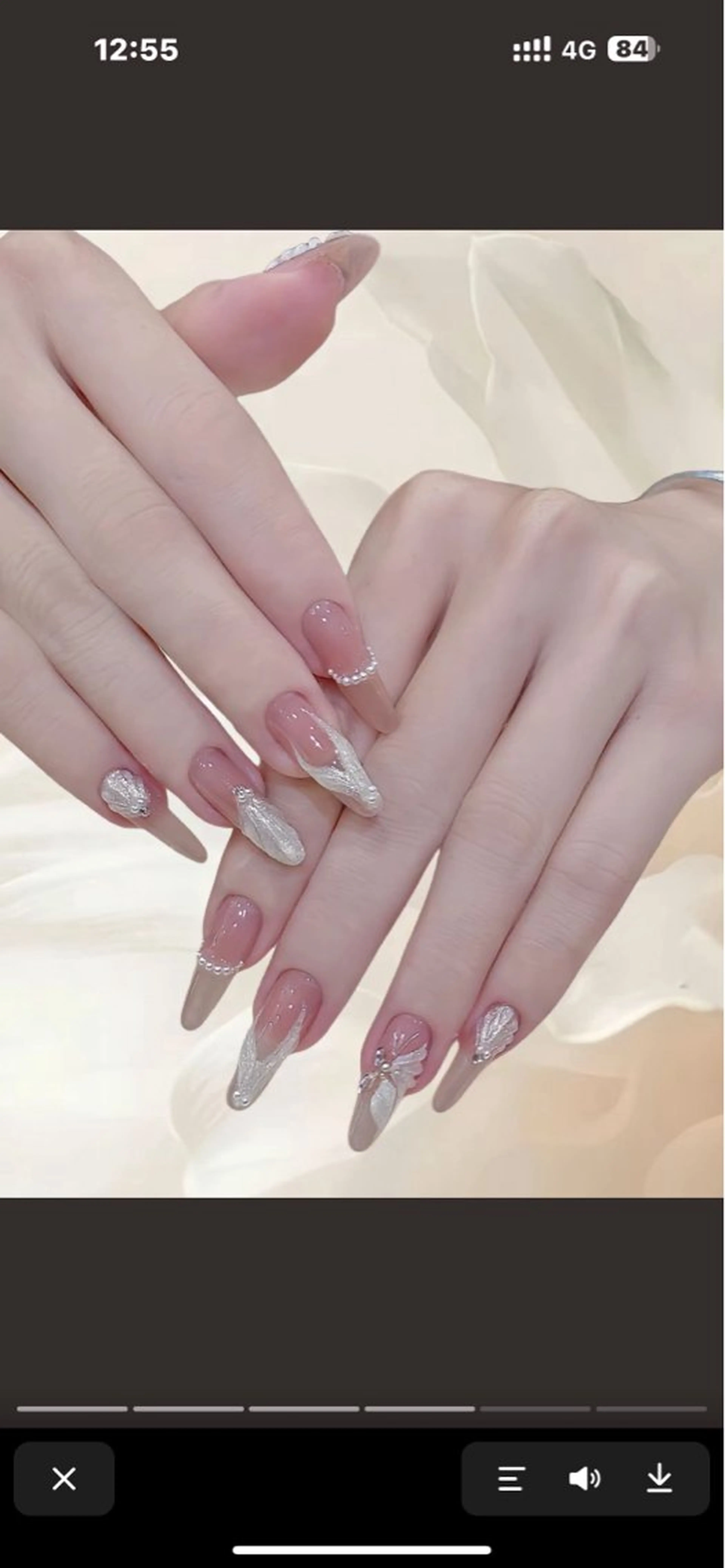 ネイル 💅パッマ ネイル AOIのマツエク・マツパデザイン