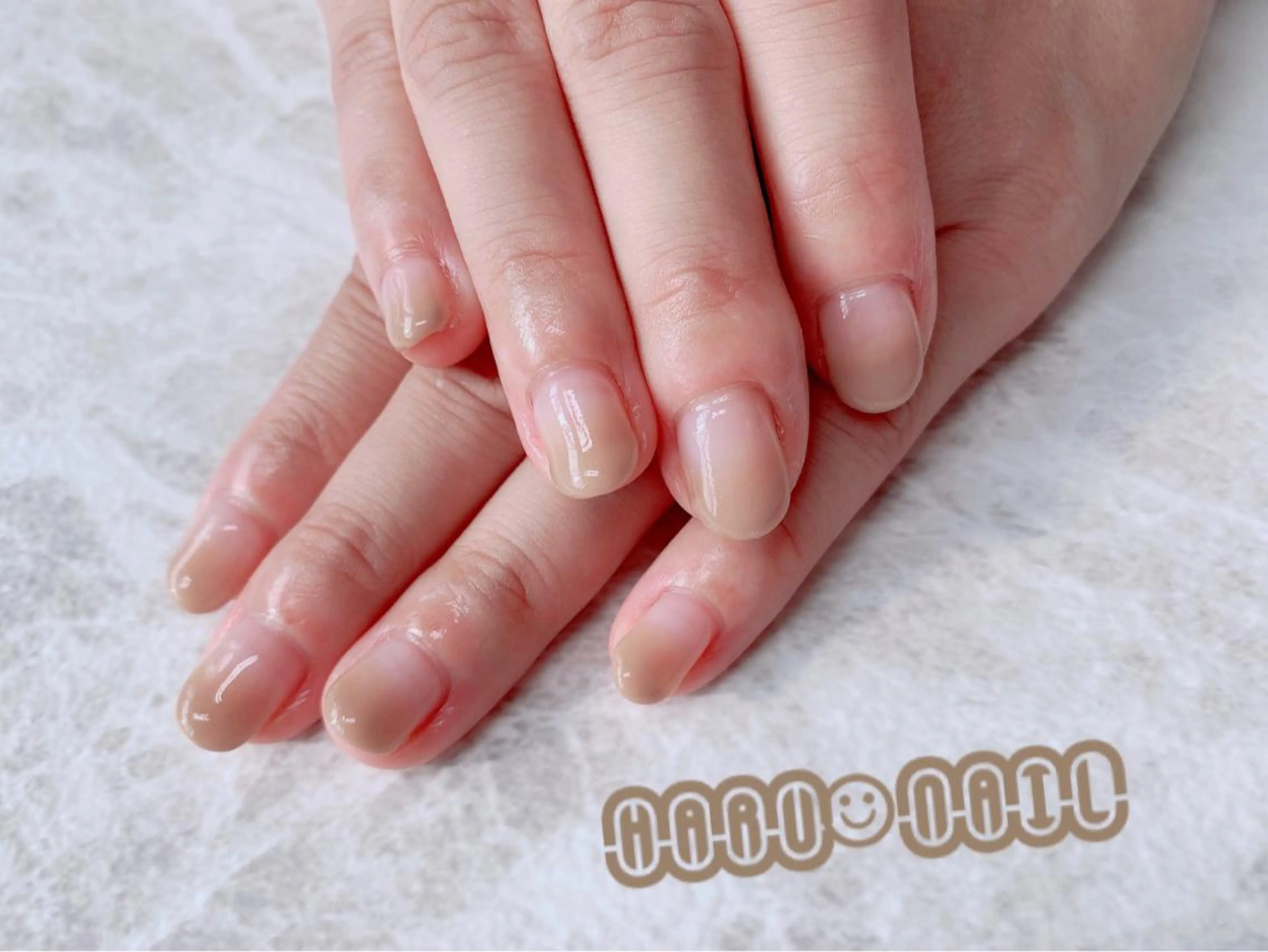 ネイル グラデーション シンプルネイル ハンドネイル 痩身/脱毛/ネイル HARUKAのエステ・リラクイメージ