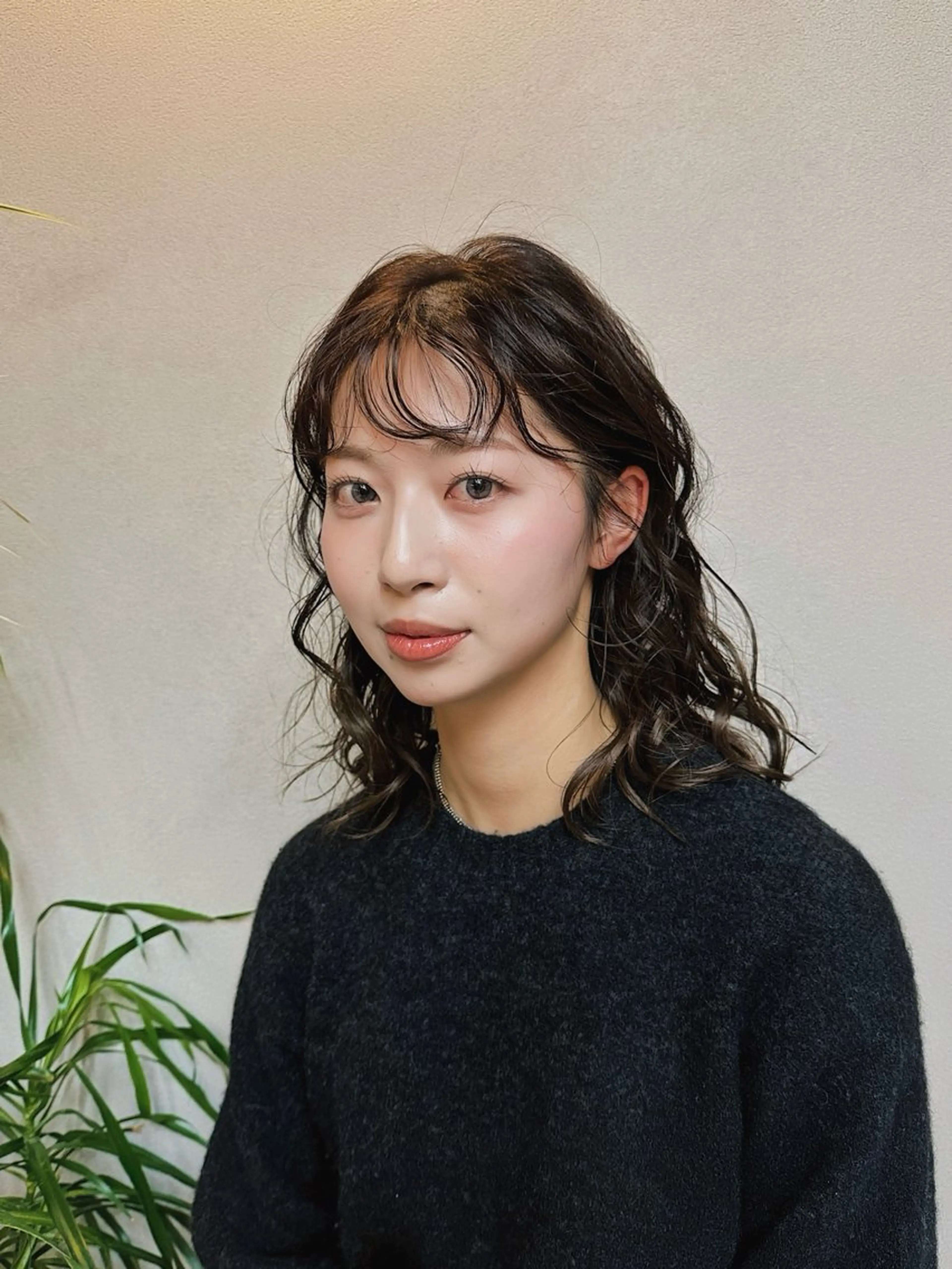 ミディアム パーマ トリートメント HIROKI /メンズ/艶カラーのヘアスタイル