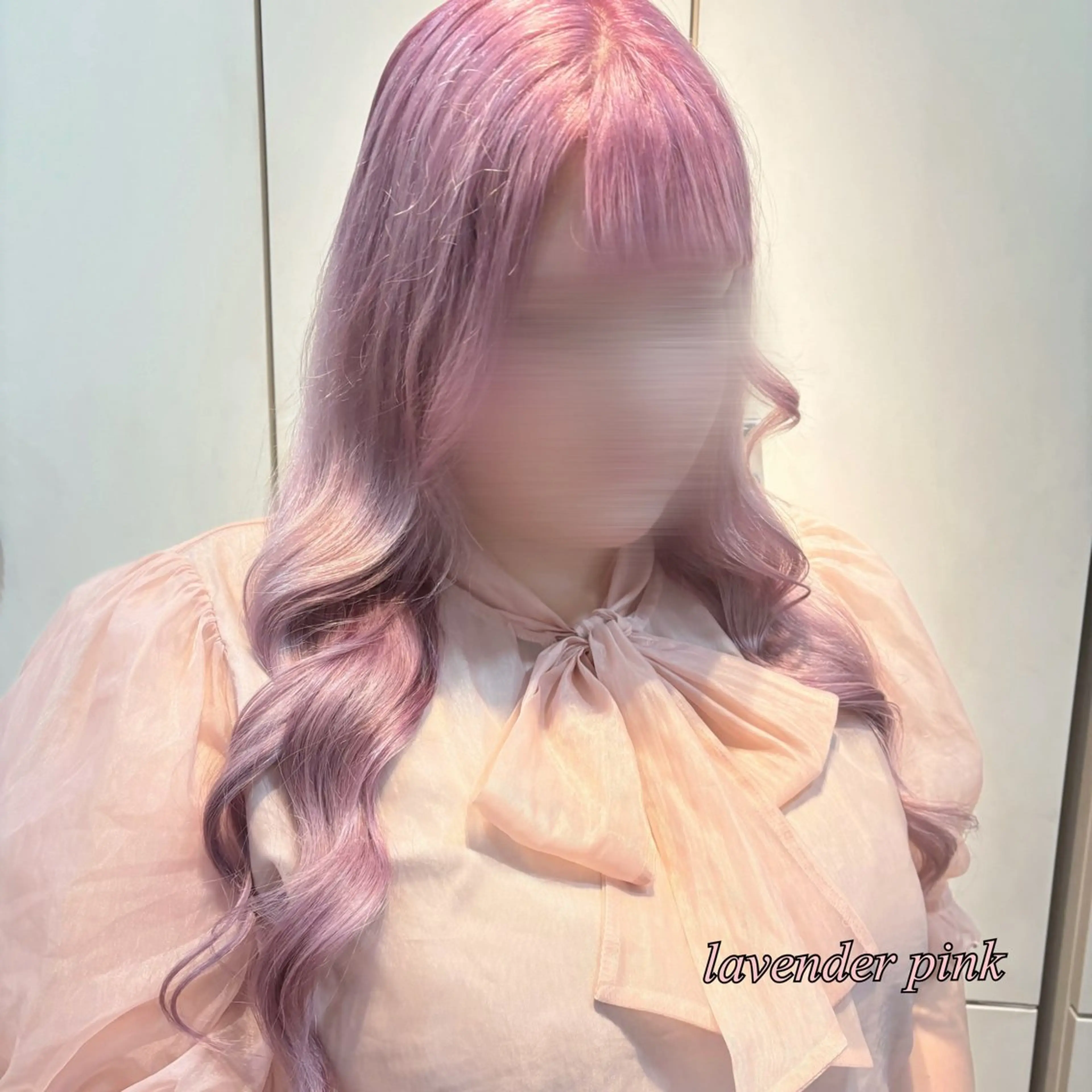 ロング カラー ハイトーンカラー ラベンダーカラー ラベンダーピンク ピンクカラー ヘアカラー トリートメント ヘアセット 絶対可愛い宣言💝横 浜エクステみさき🪄のヘアスタイル