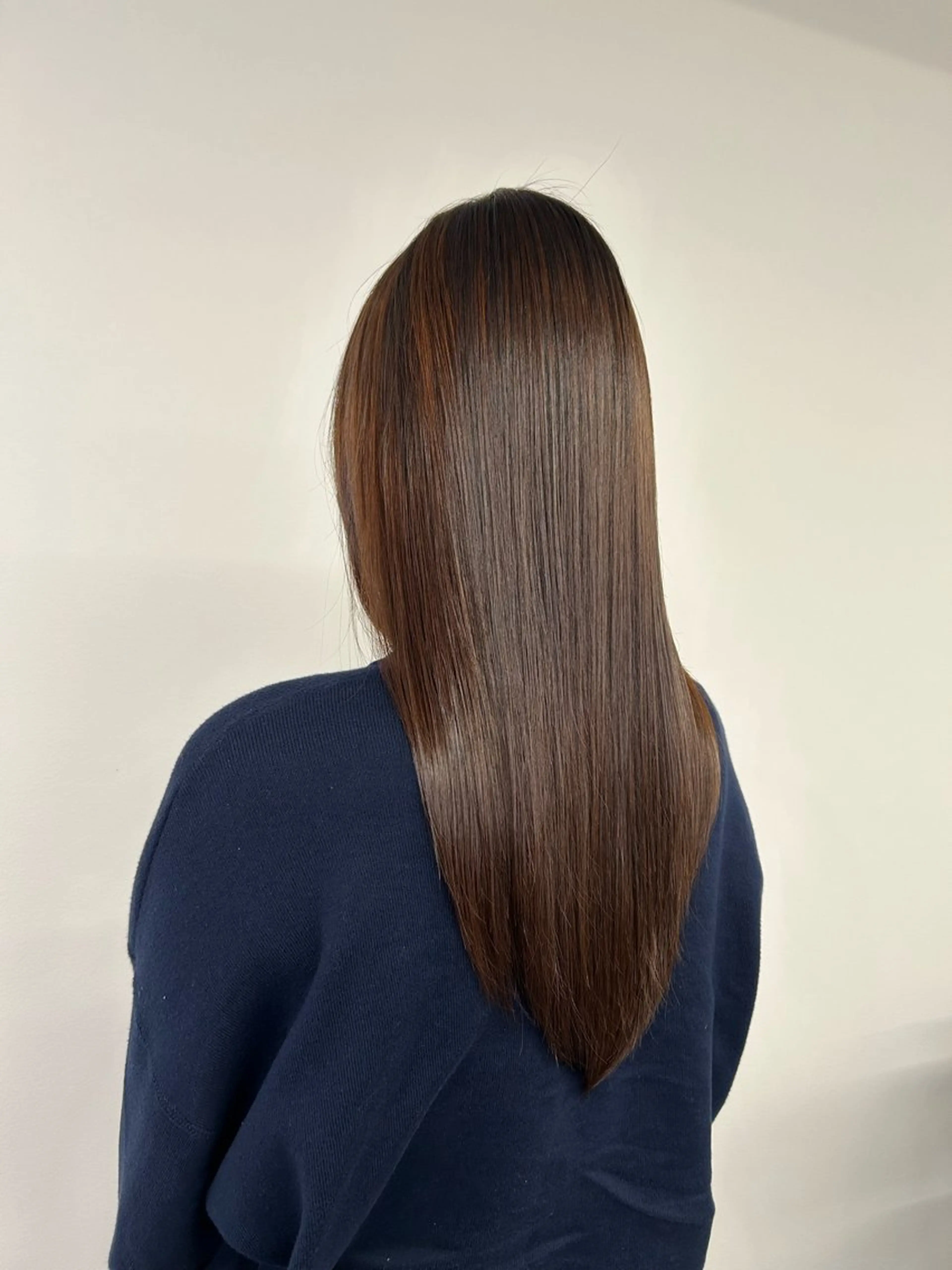 ロング ロング 縮毛矯正 鍛治 美月稀のヘアスタイル