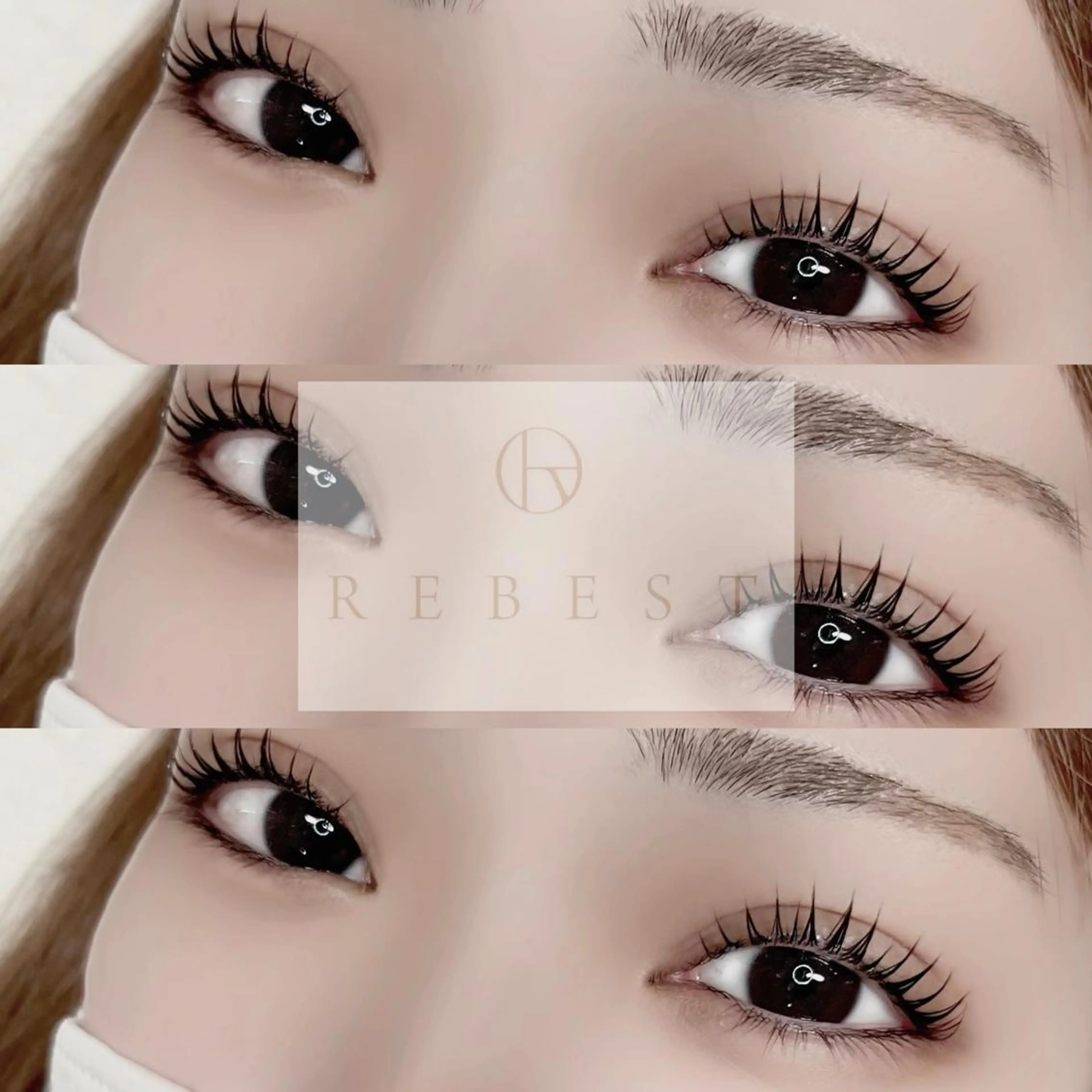 マツエク・マツパ ＲＥＢＥＳＴ ｅｙｅｌａｓｈのマツエク・マツパデザイン