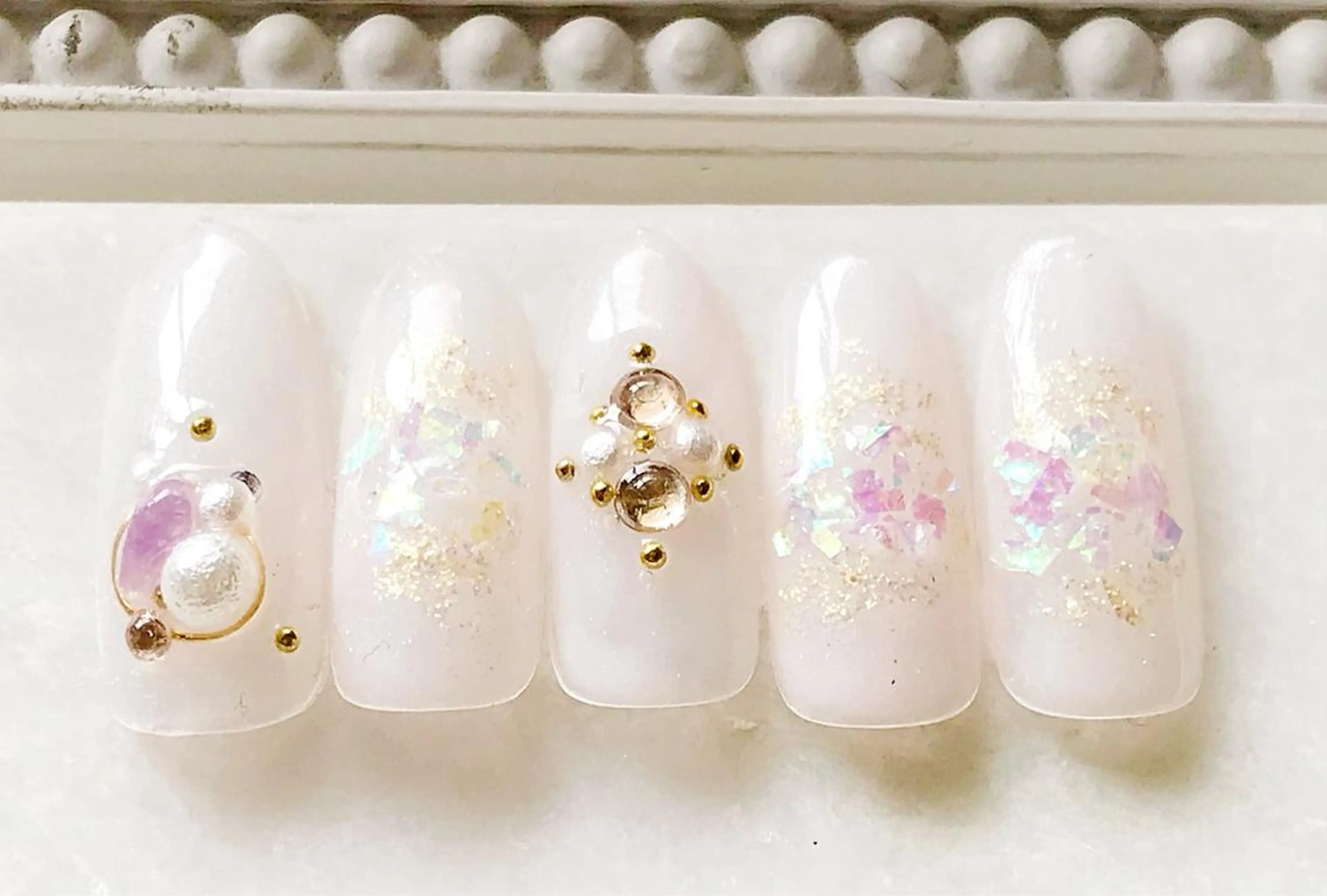 ネイル ジェルネイル パラジェル ハンドネイル Satomi  のネイルデザイン