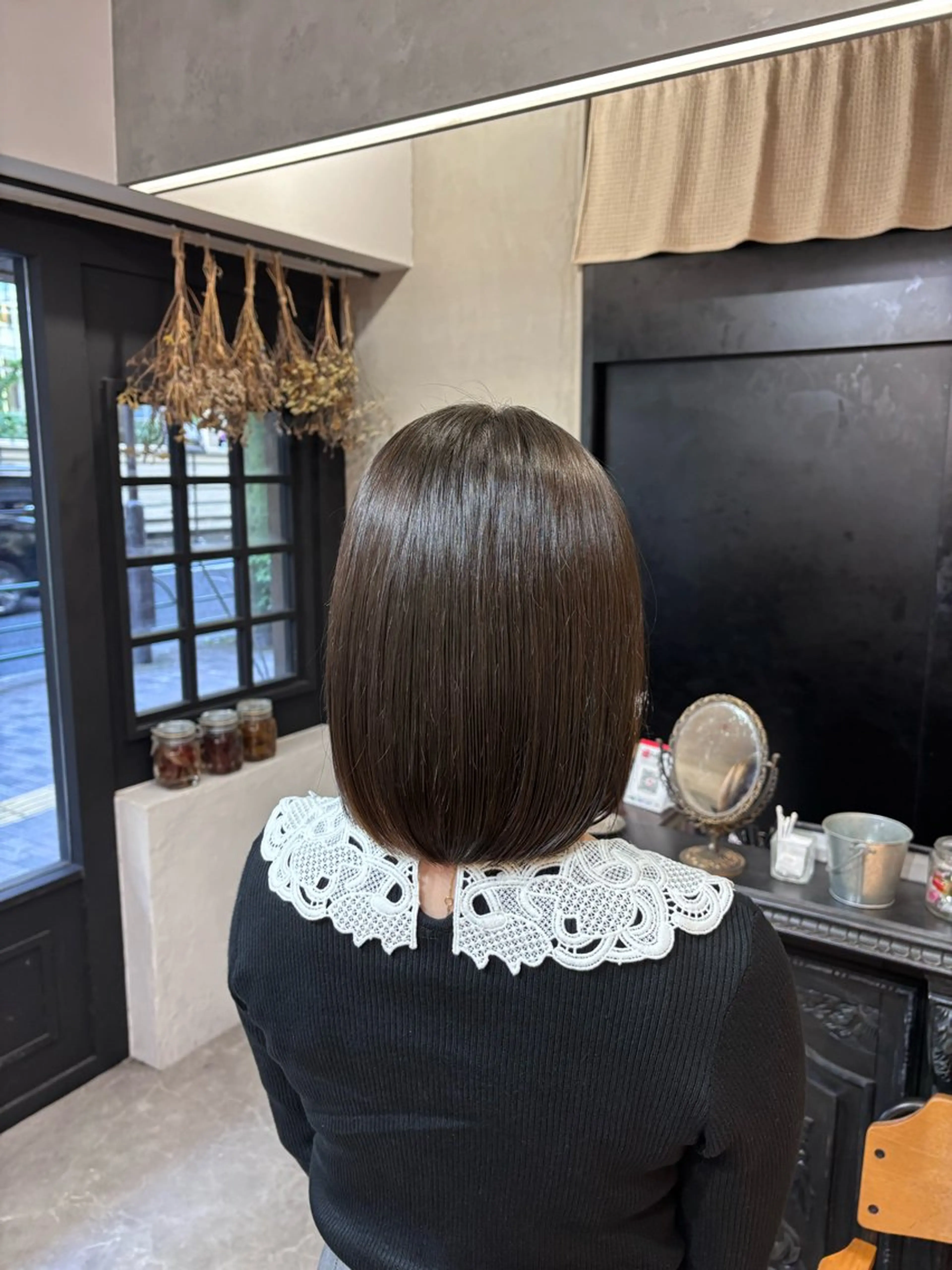 ミディアム ヘアカラー リオ/トリートメント /カラーモデル募集中のヘアスタイル