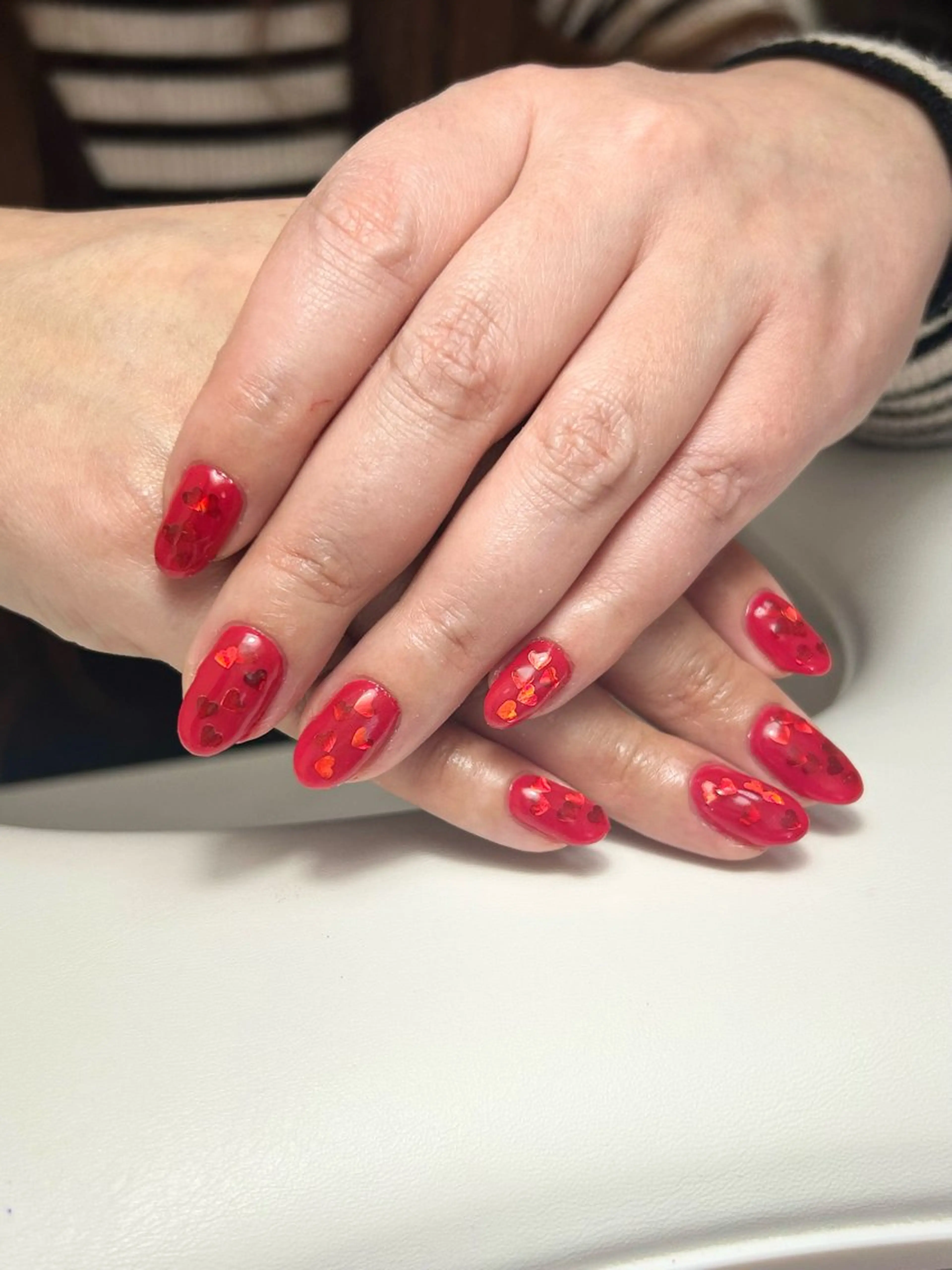 ネイル ハート 【malunail】 まるねいるのネイルデザイン