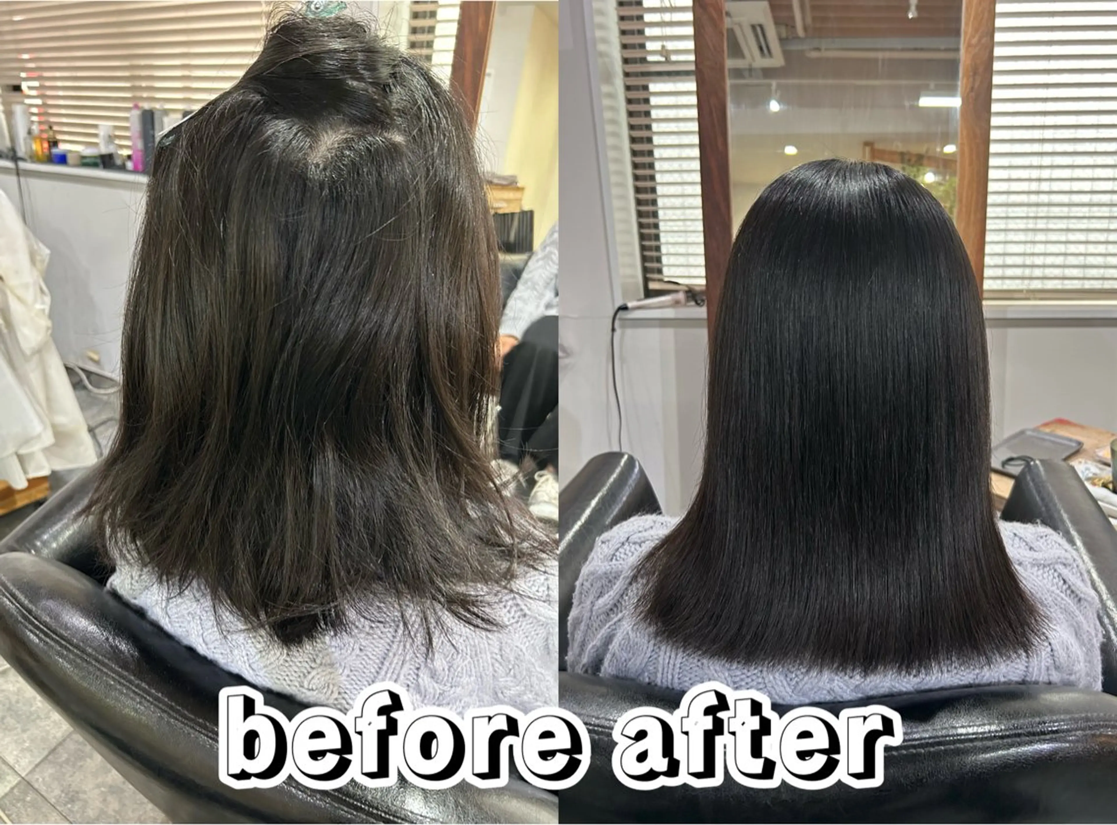 ロング パーマ ボブ 髪質改善 縮毛矯正 トリートメント 酸性ストレート カット 縮毛矯正 トリートメント 👑松山ストレート/ メンズヘア/龍仁👑のヘアスタイル