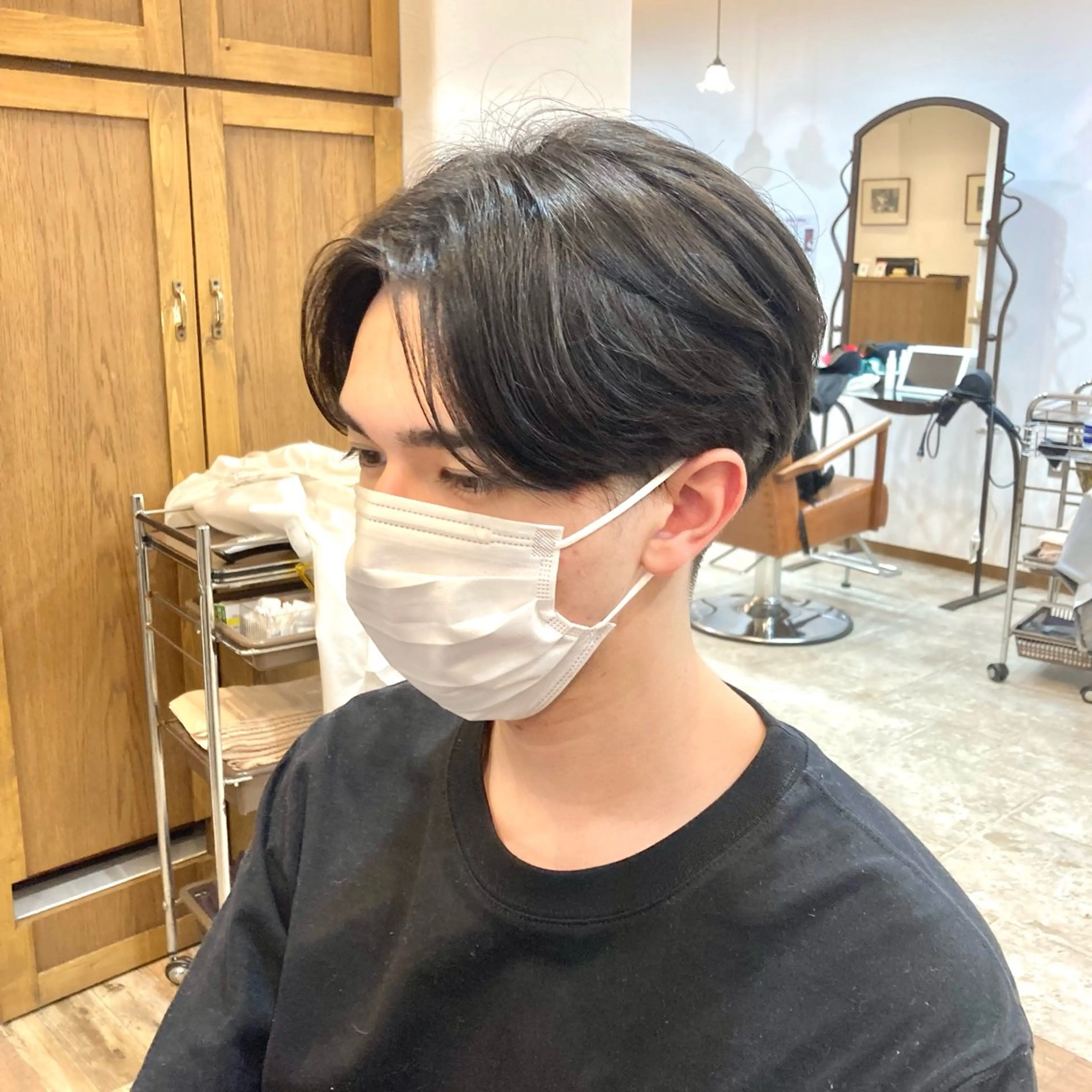 ショート パーマ メンズ カット 縮毛矯正 カット特化型 美容師/栗本のヘアスタイル