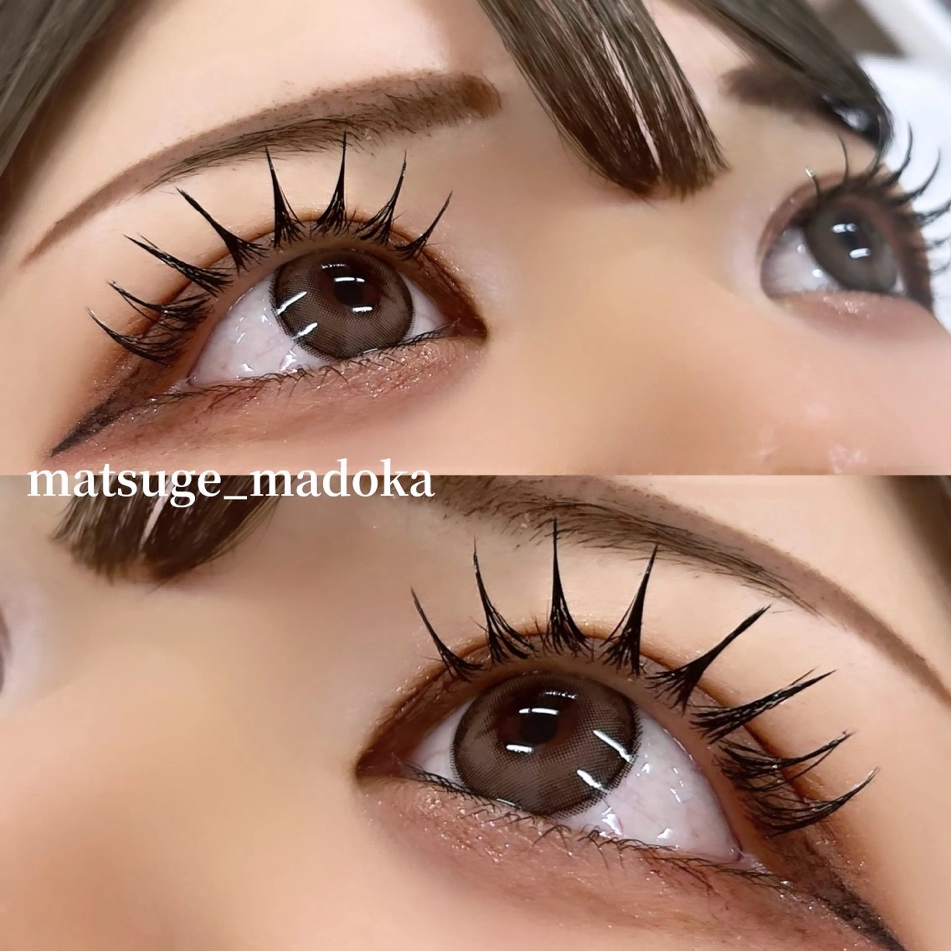 マツエク・マツパ フラットラッシュ eyelist/ 🐈madoka🐾のマツエク・マツパデザイン