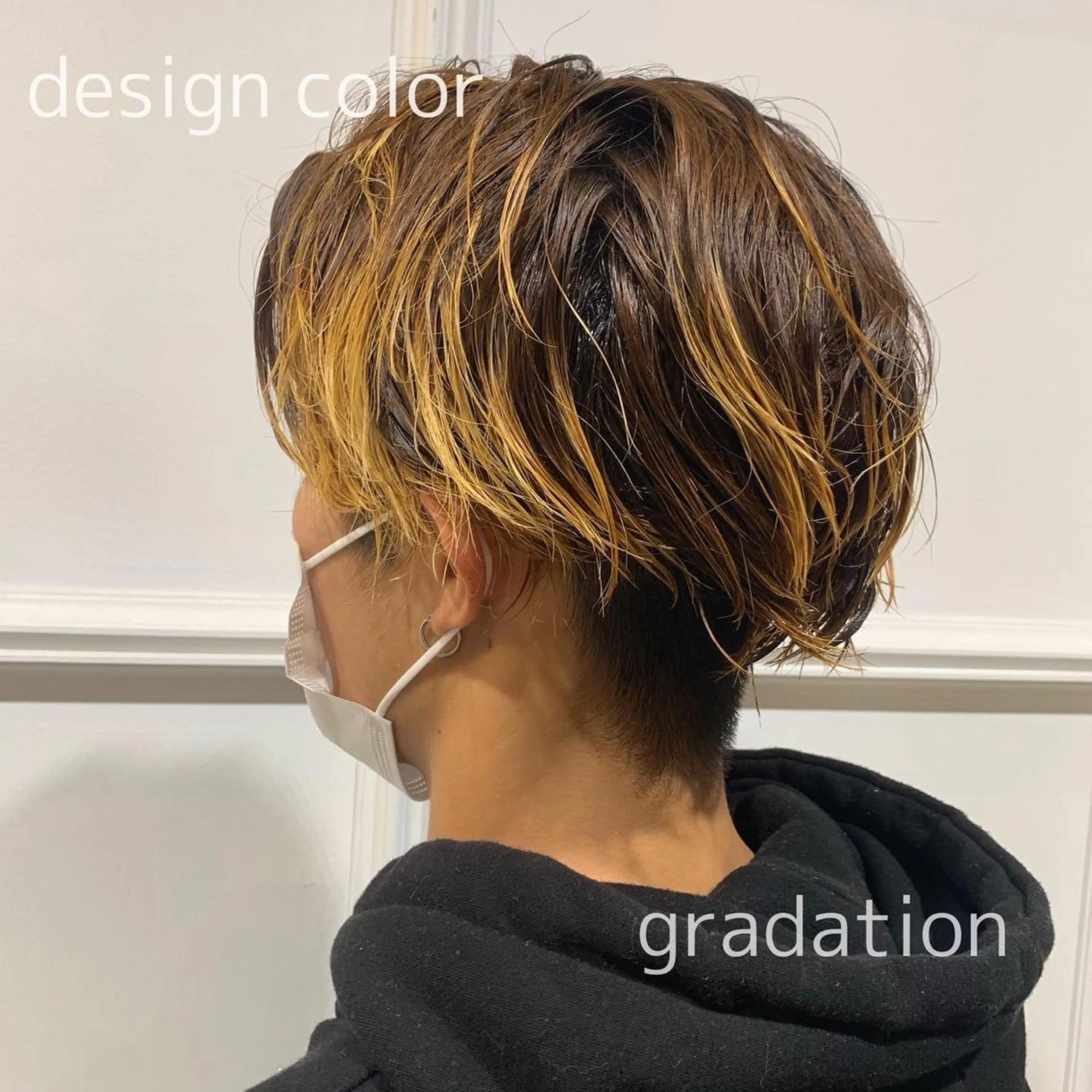 カラー メンズ 髪質改善カラー&TR 縮毛矯正/弱酸性矯正のヘアスタイル