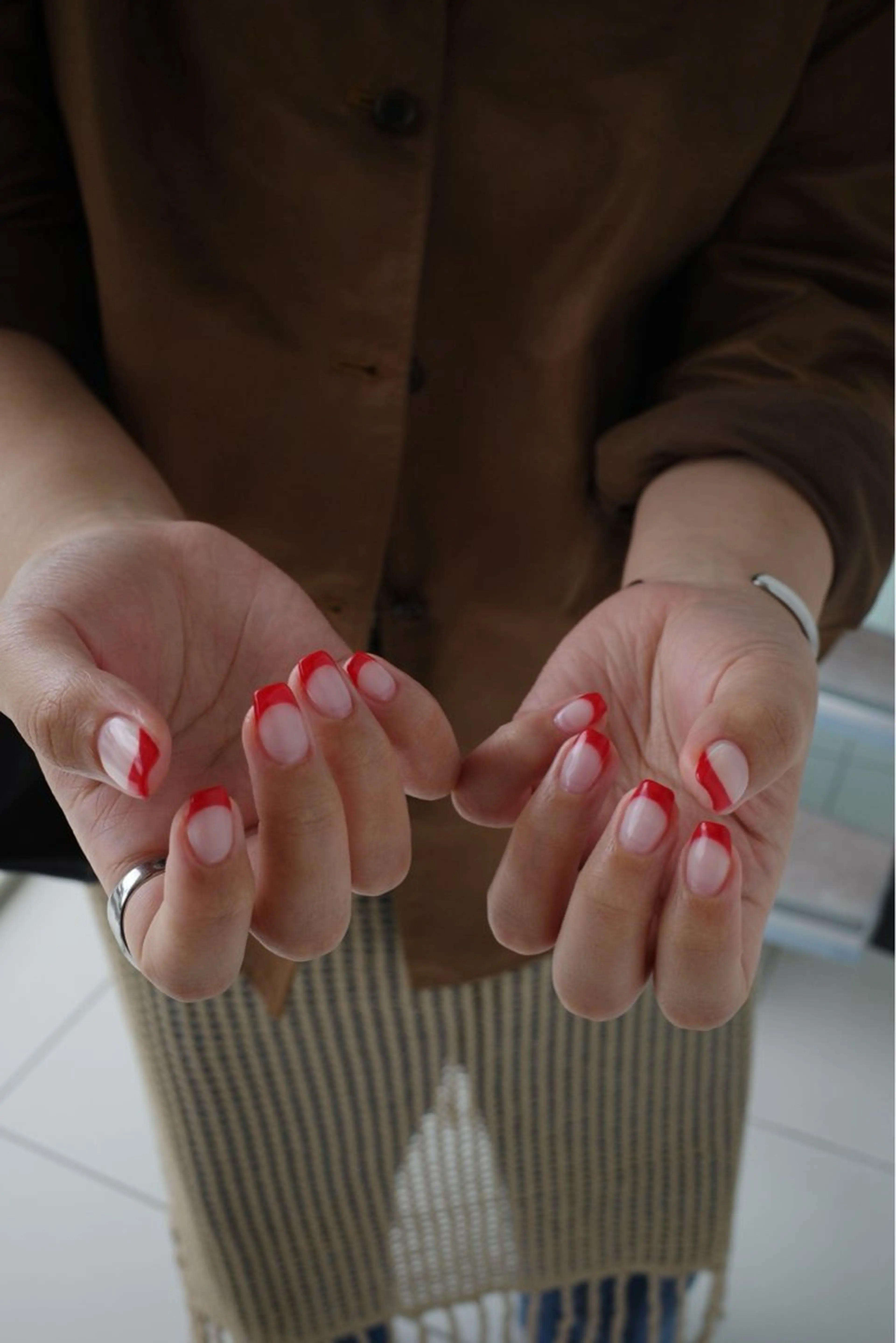 ネイル フレンチネイル ハンドネイル 松下 れみのネイルデザイン