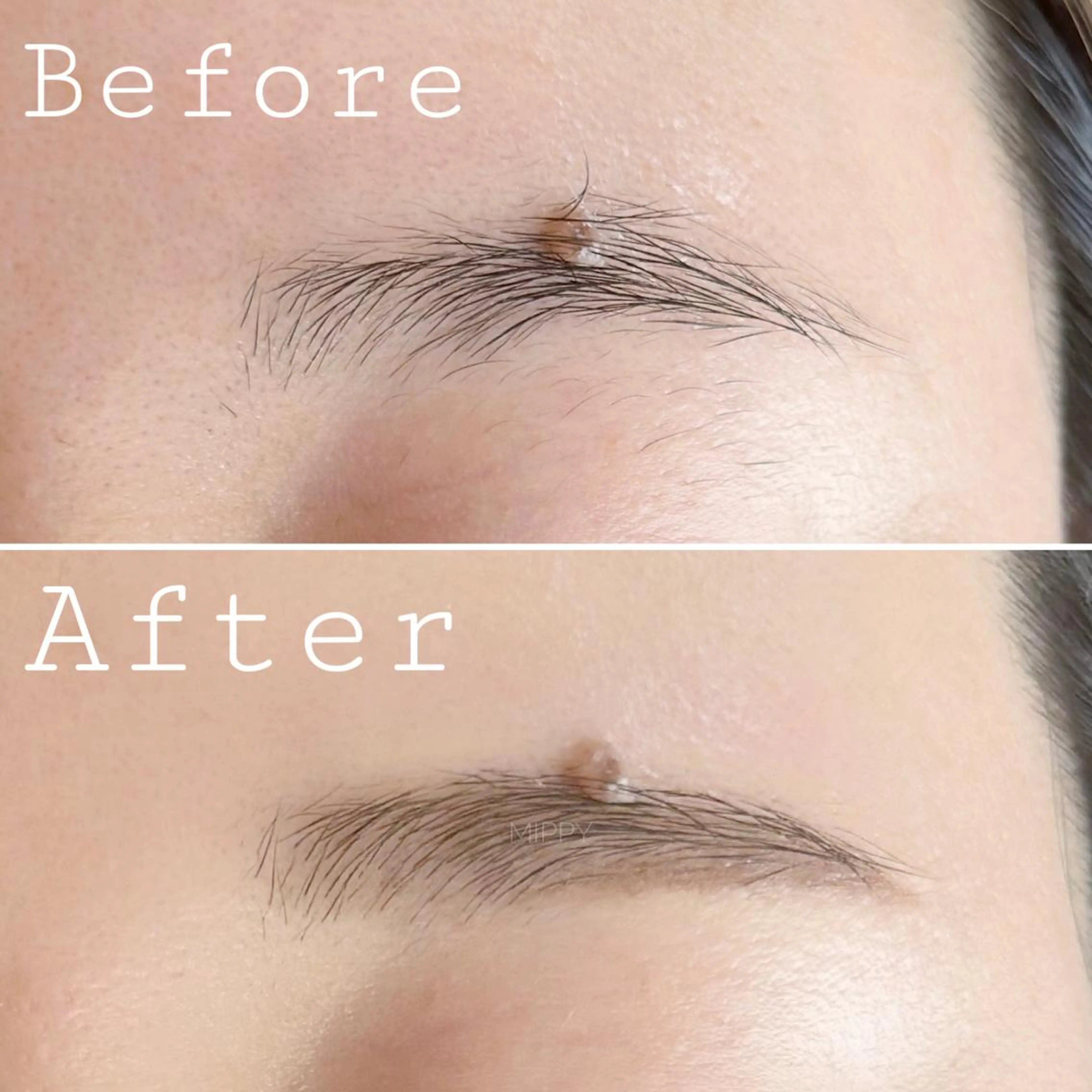 アイブロウ ワックス脱毛 その他(アイブロウ) ｍｉｐｐｙ 🪽のマツエク・マツパデザイン