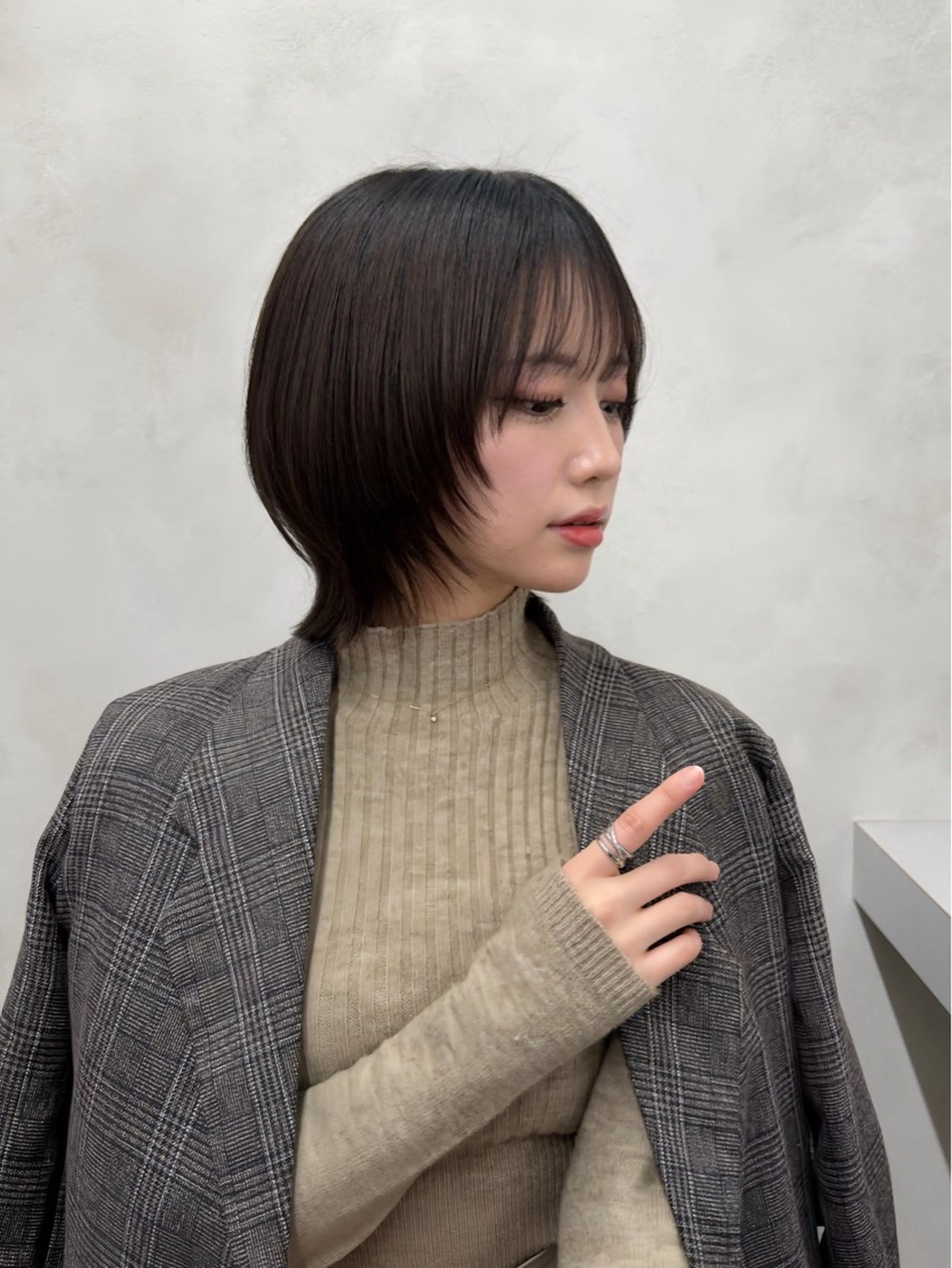 ミディアム カラー ボブレイヤー ボブ レイヤーカット モテカラー🫧💕 RIOのヘアスタイル