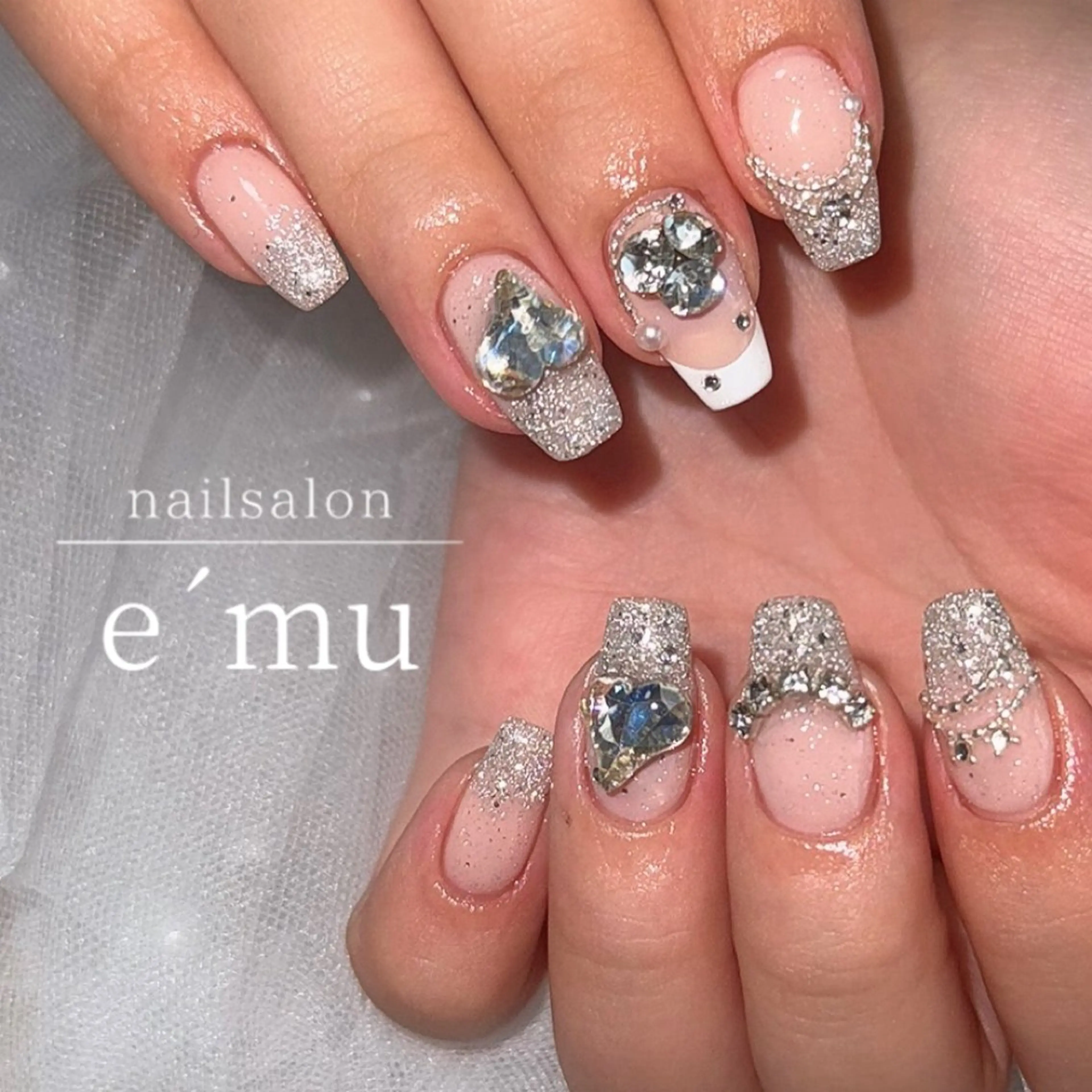 ネイル ハンドネイル nailsalon e´muのネイルデザイン