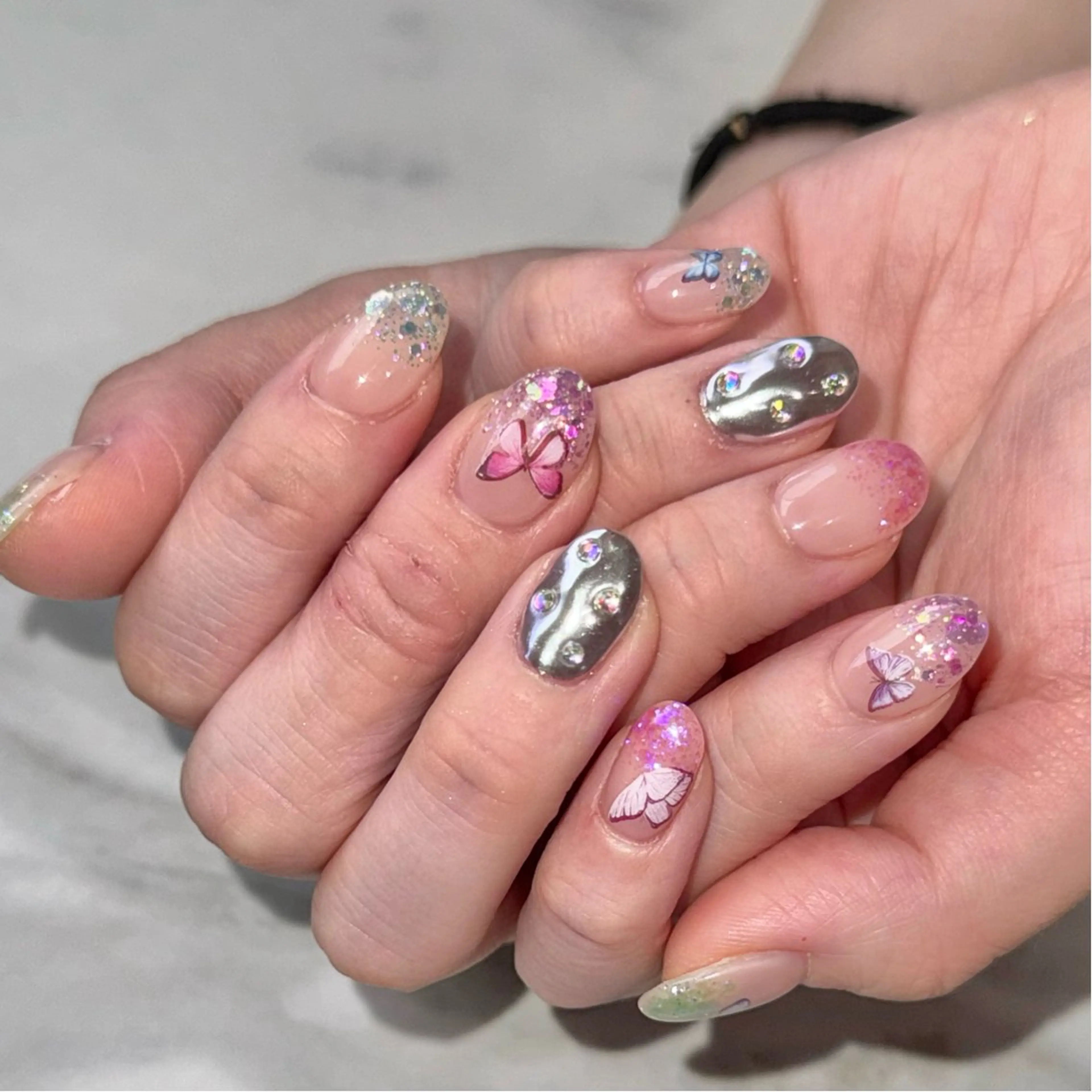 ネイル 持ち込み ハンドネイル Wiznail YUMEのネイルデザイン