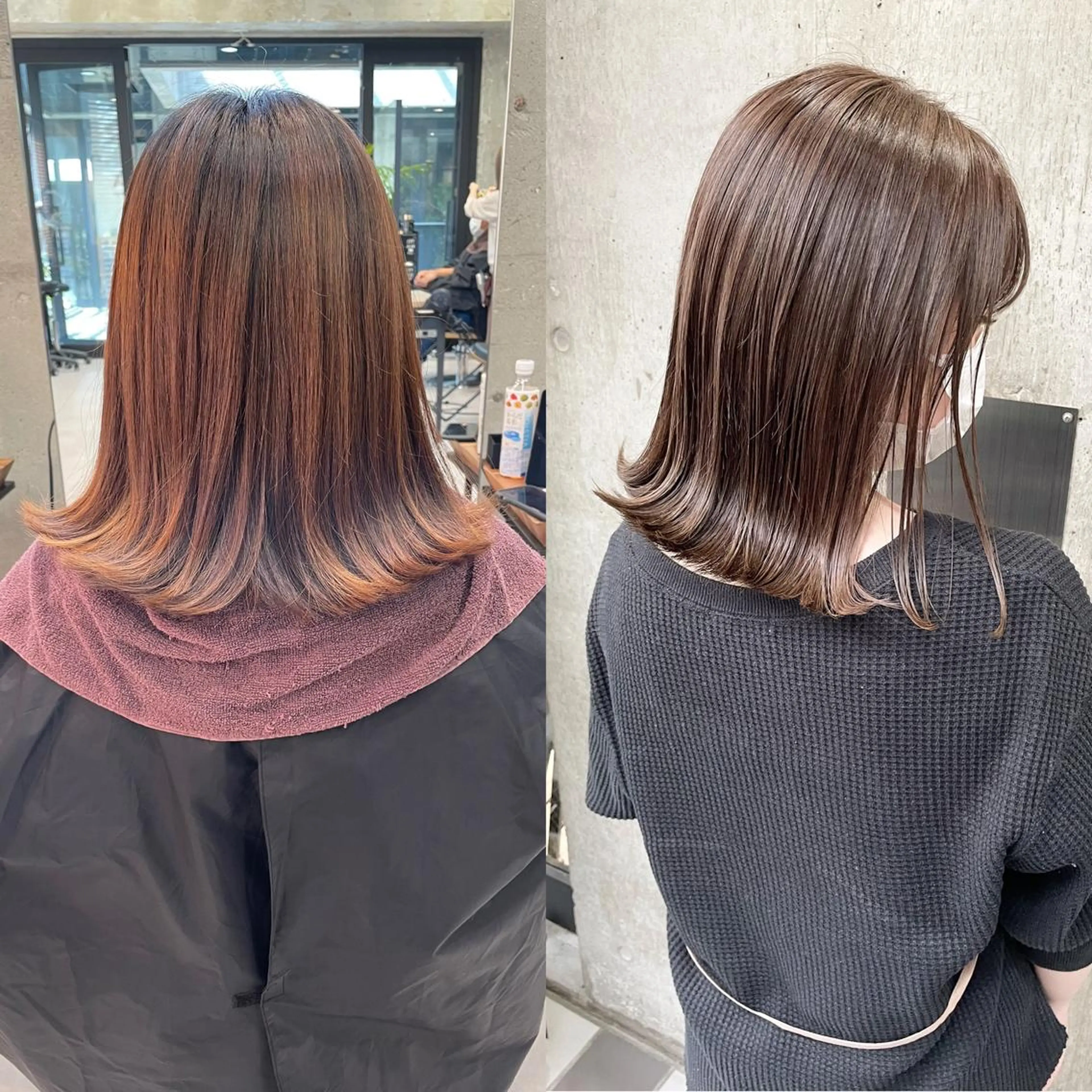 ショート カラー ヘアアレンジ ヘアカラー TATSUYA アートディレクターのヘアスタイル