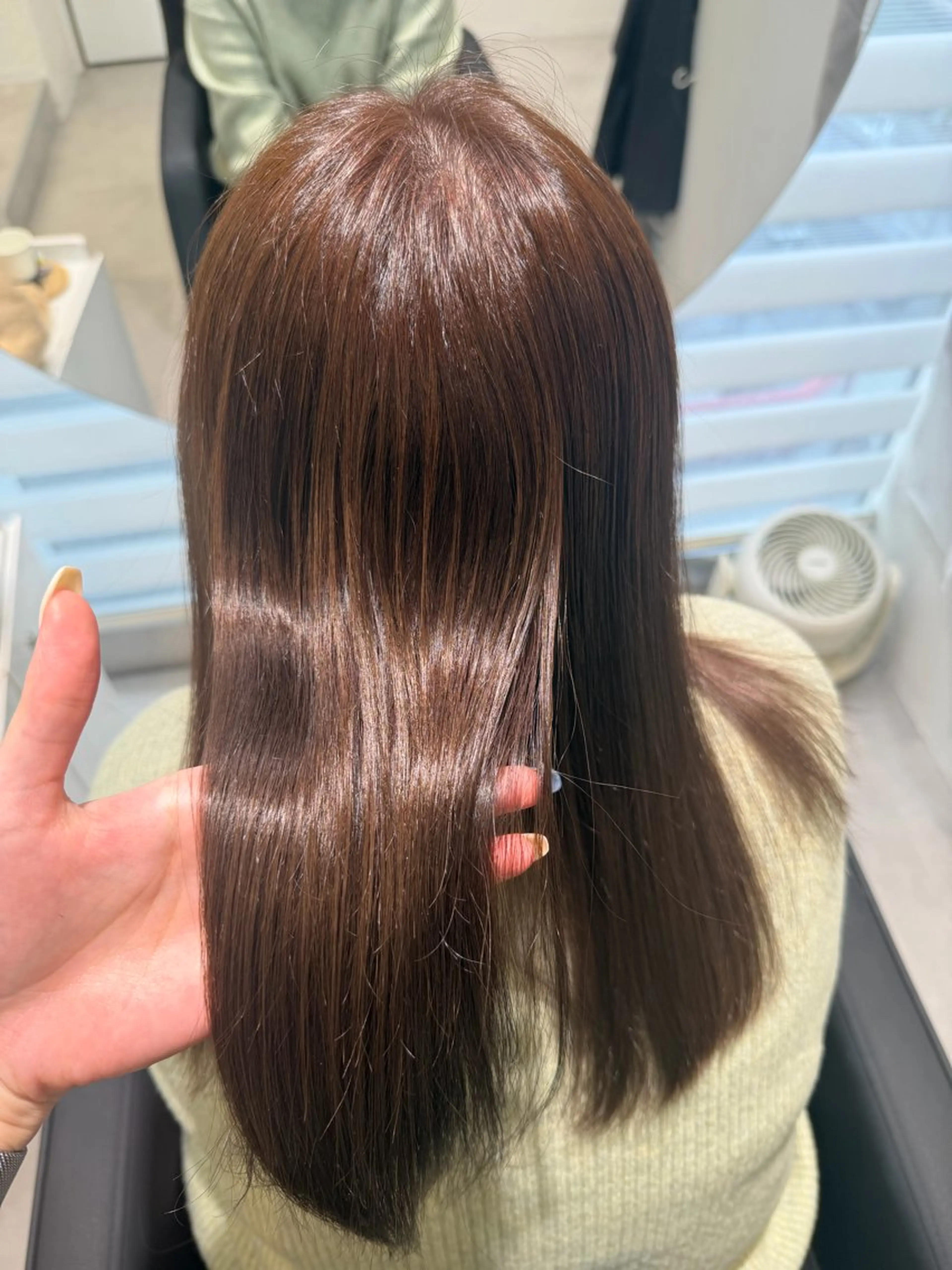 ロング カラー ヘアカラー トリートメント IENA髪質改善 honokaのヘアスタイル