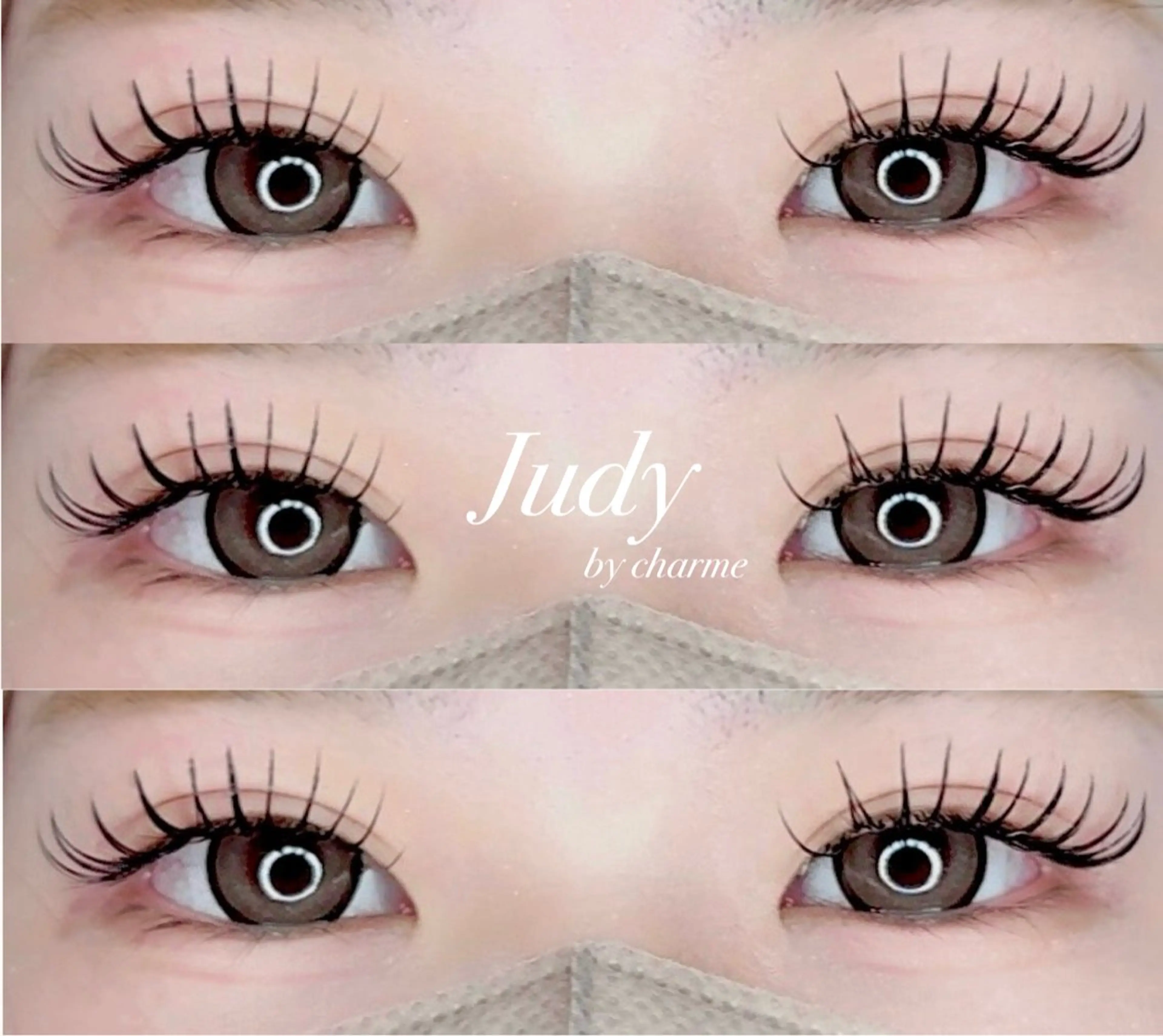 マツエク・マツパ 付け放題 フラットラッシュ パリジェンヌラッシュリフト アップワードラッシュ マツエク Judy by charmeのマツエク・マツパデザイン