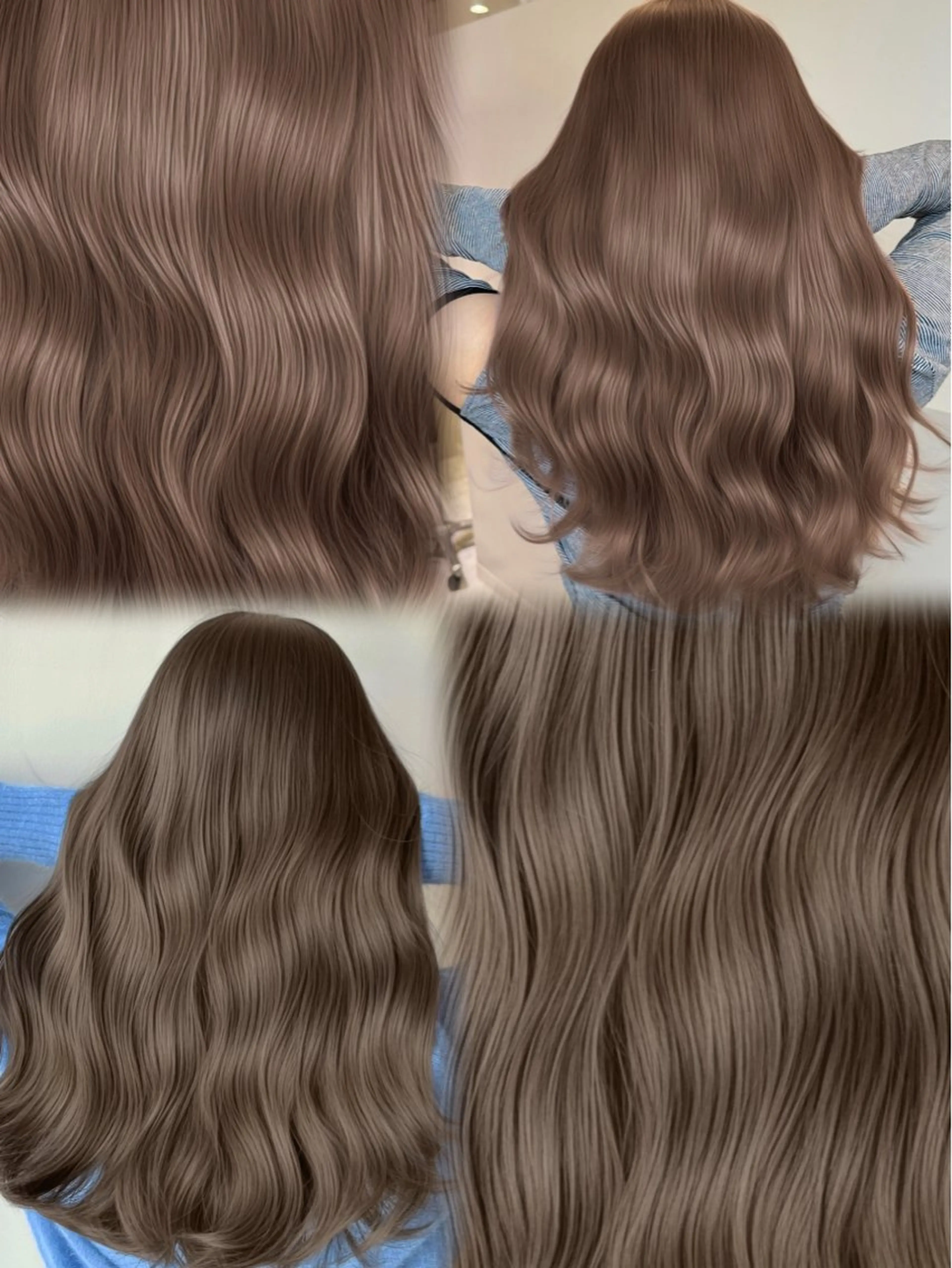 ロング カラー ヘアカラー トリートメント 顔まわりの神様✨ 透明感カラー藤嶋秀幸のヘアスタイル