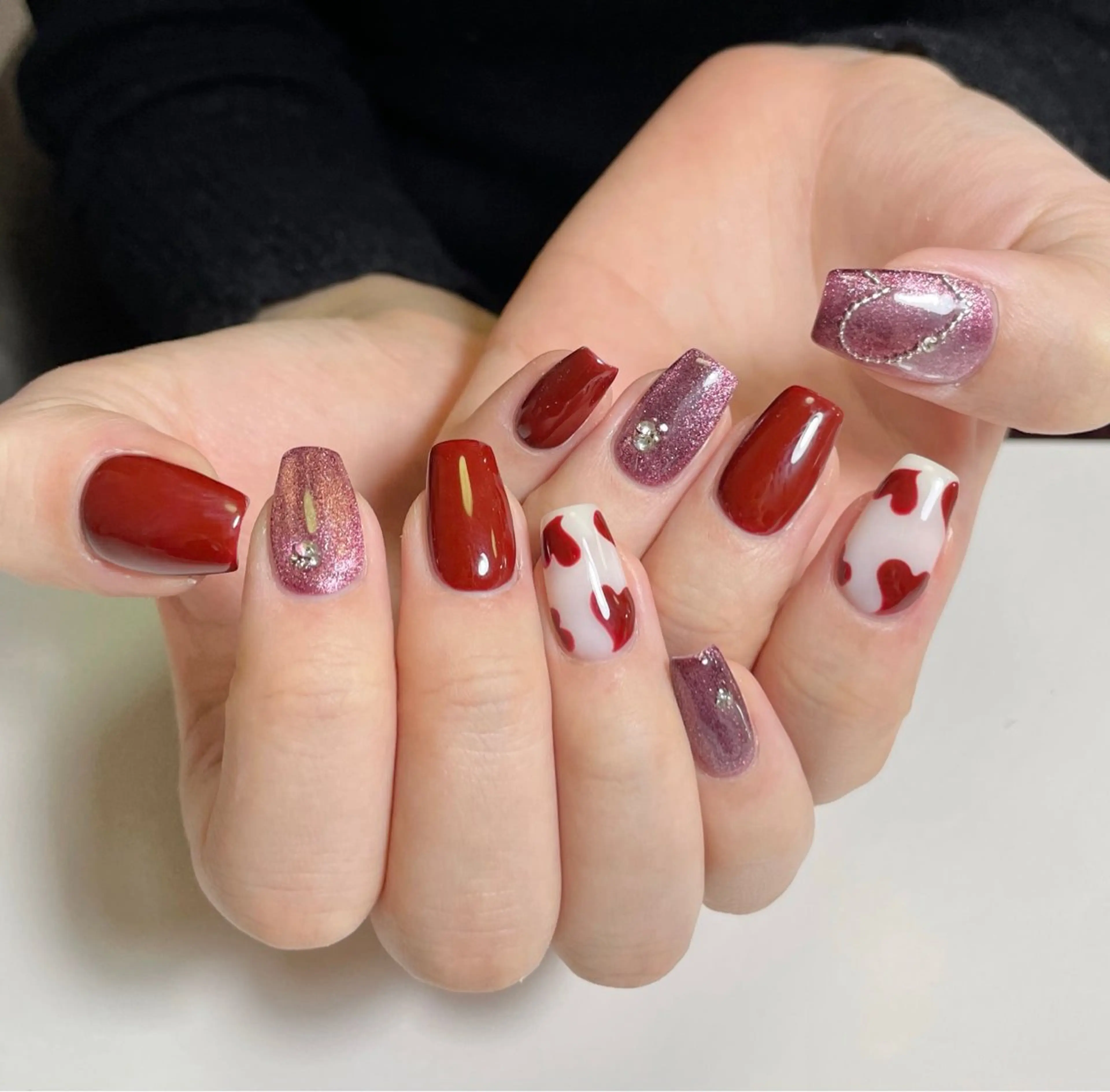 ネイル ハンドネイル ハンドケア 🍑 momo_nailのネイルデザイン