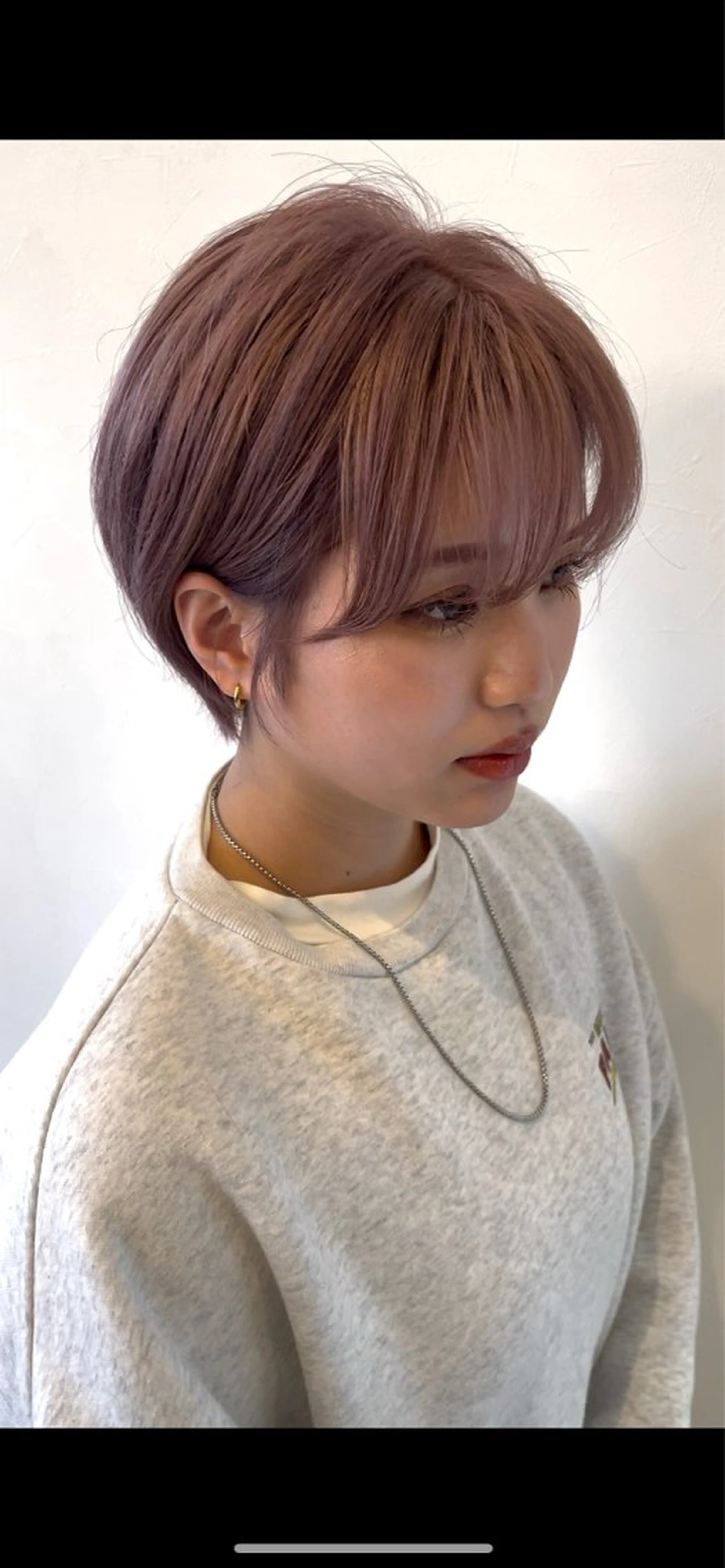 ショート カラー ベージュカラー ブリーチ ピンクカラー ピンクベージュ ショートヘア カット ヘアカラー 🌟TOSHI/透明 感カラー/ショートのヘアスタイル