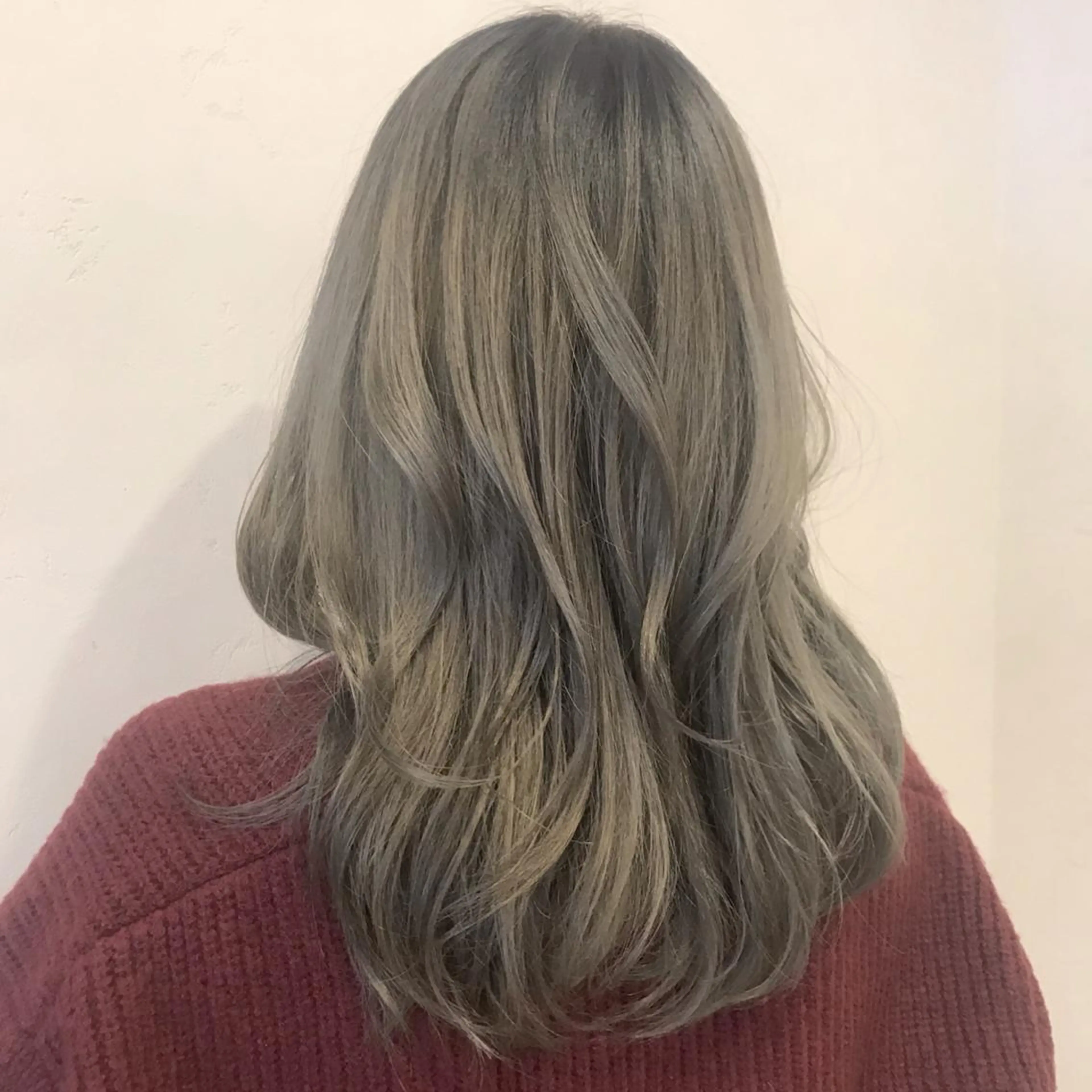 セミロング カラー メンズ限定クーポン シェアサロン博多のヘアスタイル