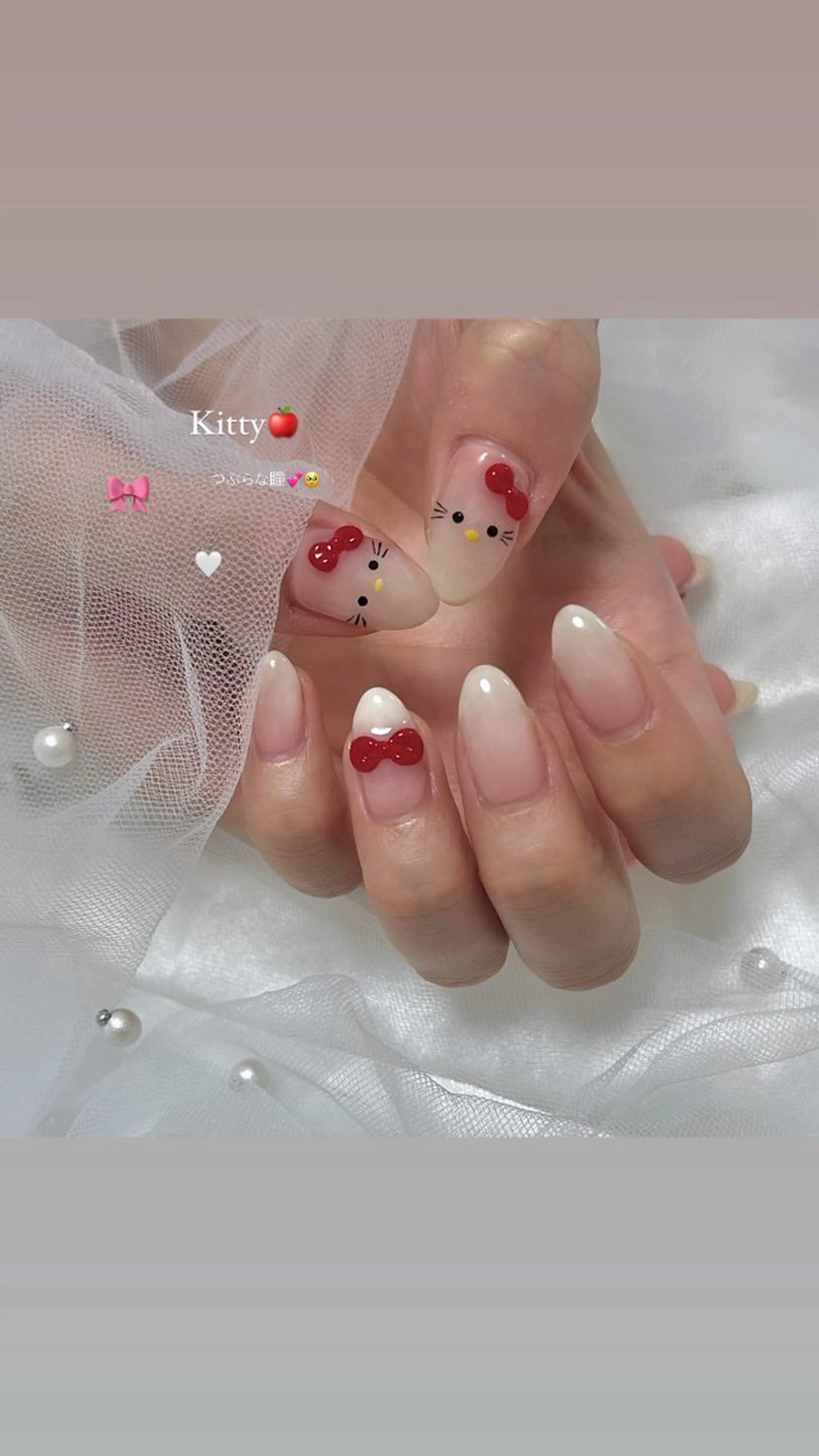 ネイル ハンドネイル フットネイル Nailsalon Fave/Rinaのネイルデザイン