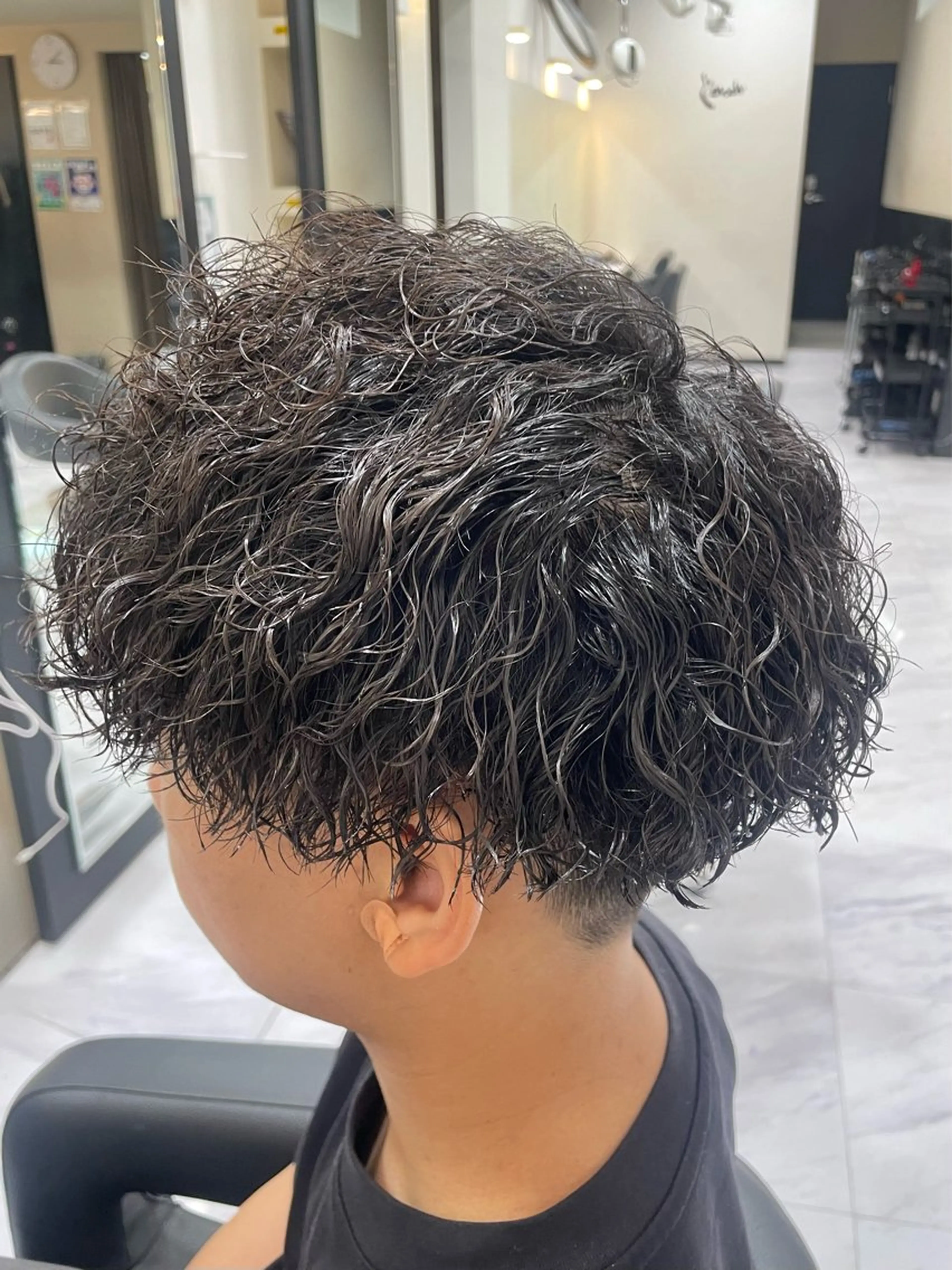 パーマ メンズ メンズパーマ ツイストスパイラルパーマ スパイラルパーマ 🍒KUMAGAI 🍒のヘアスタイル