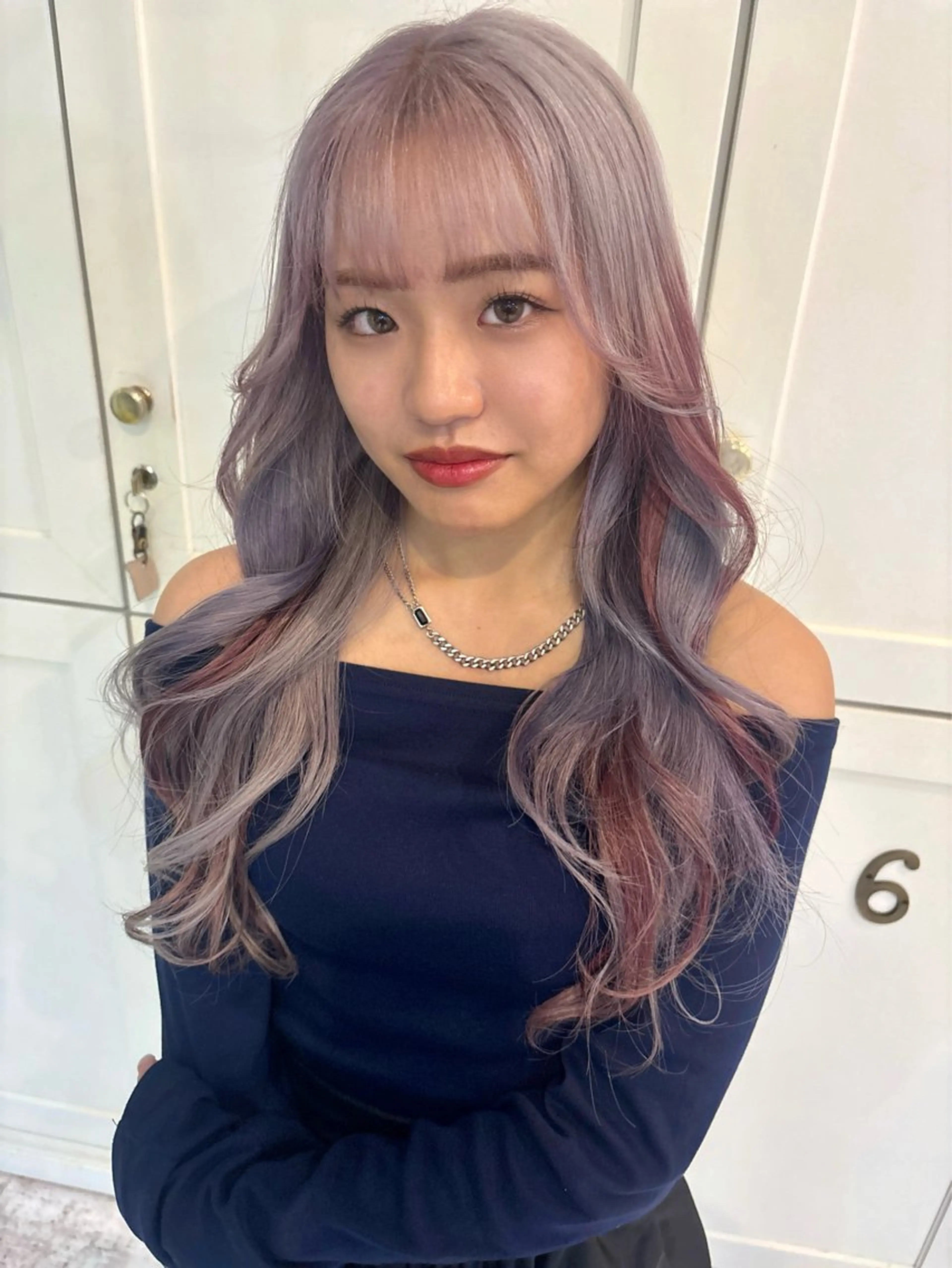 カラー 村瀬 美来のヘアスタイル