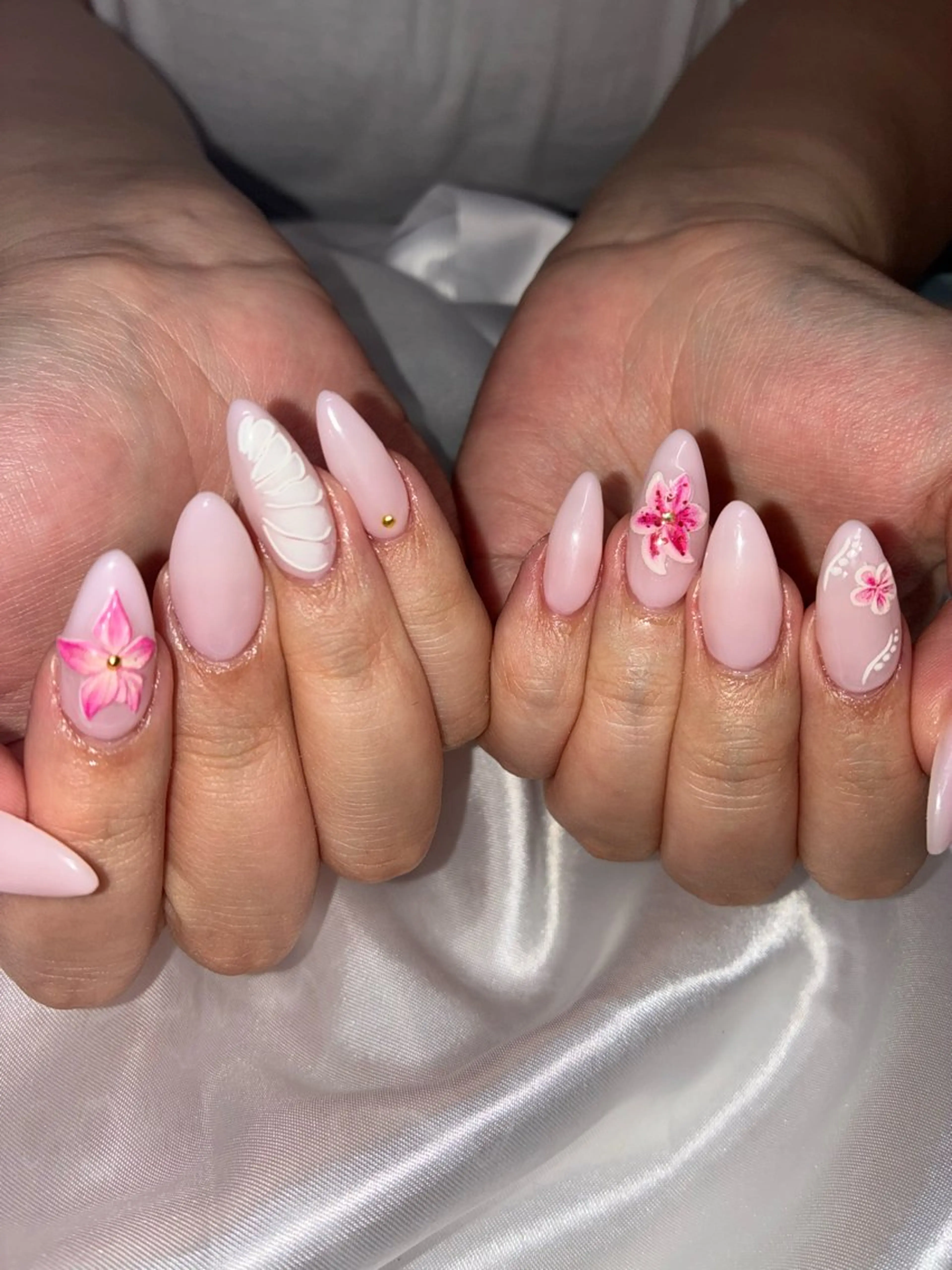ネイル ハンドネイル Nail ヌシん家 AKANEのネイルデザイン
