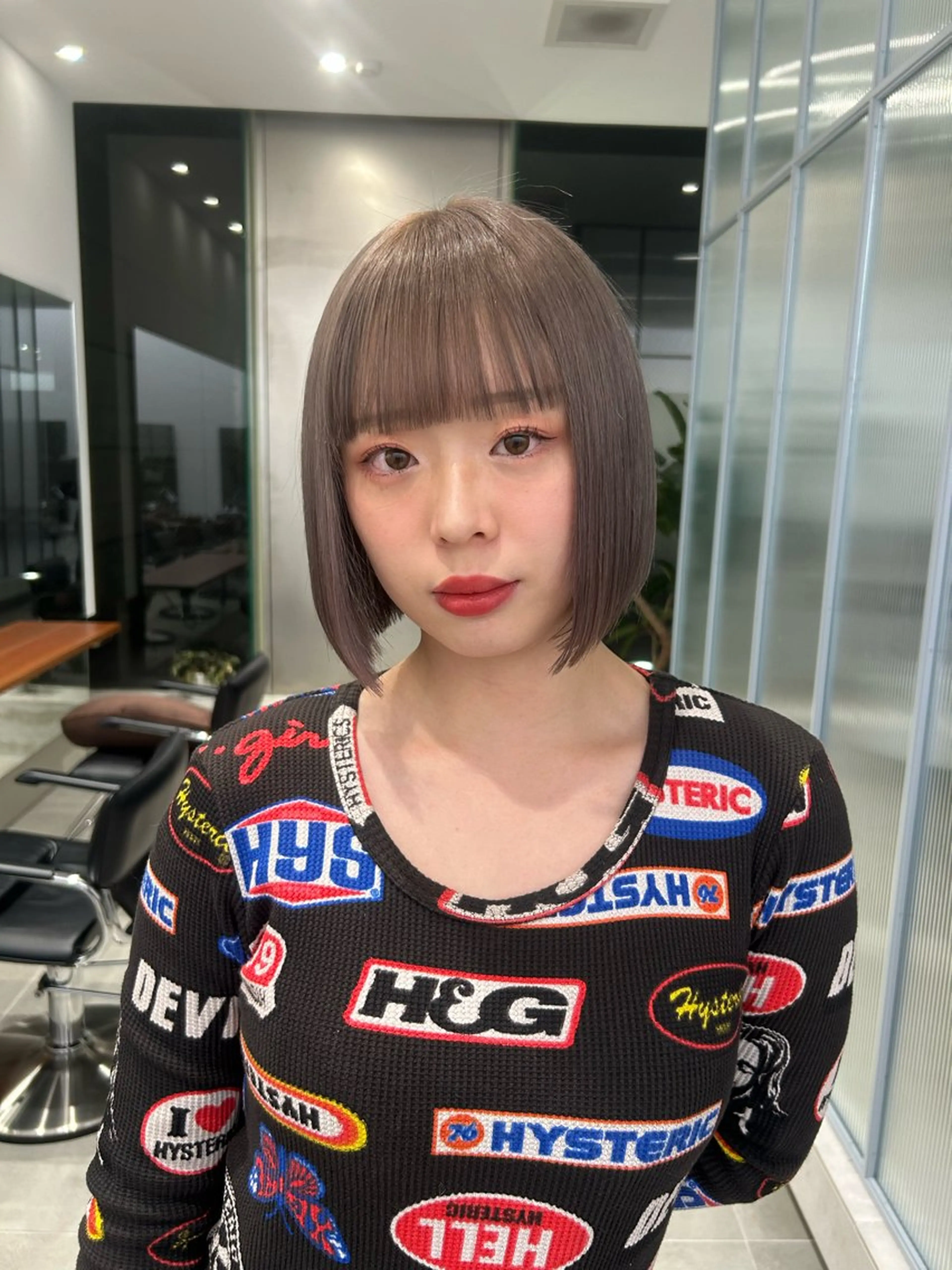 ショート 透明感ハイトーン/ レイヤー/セイナのマツエク・マツパデザイン