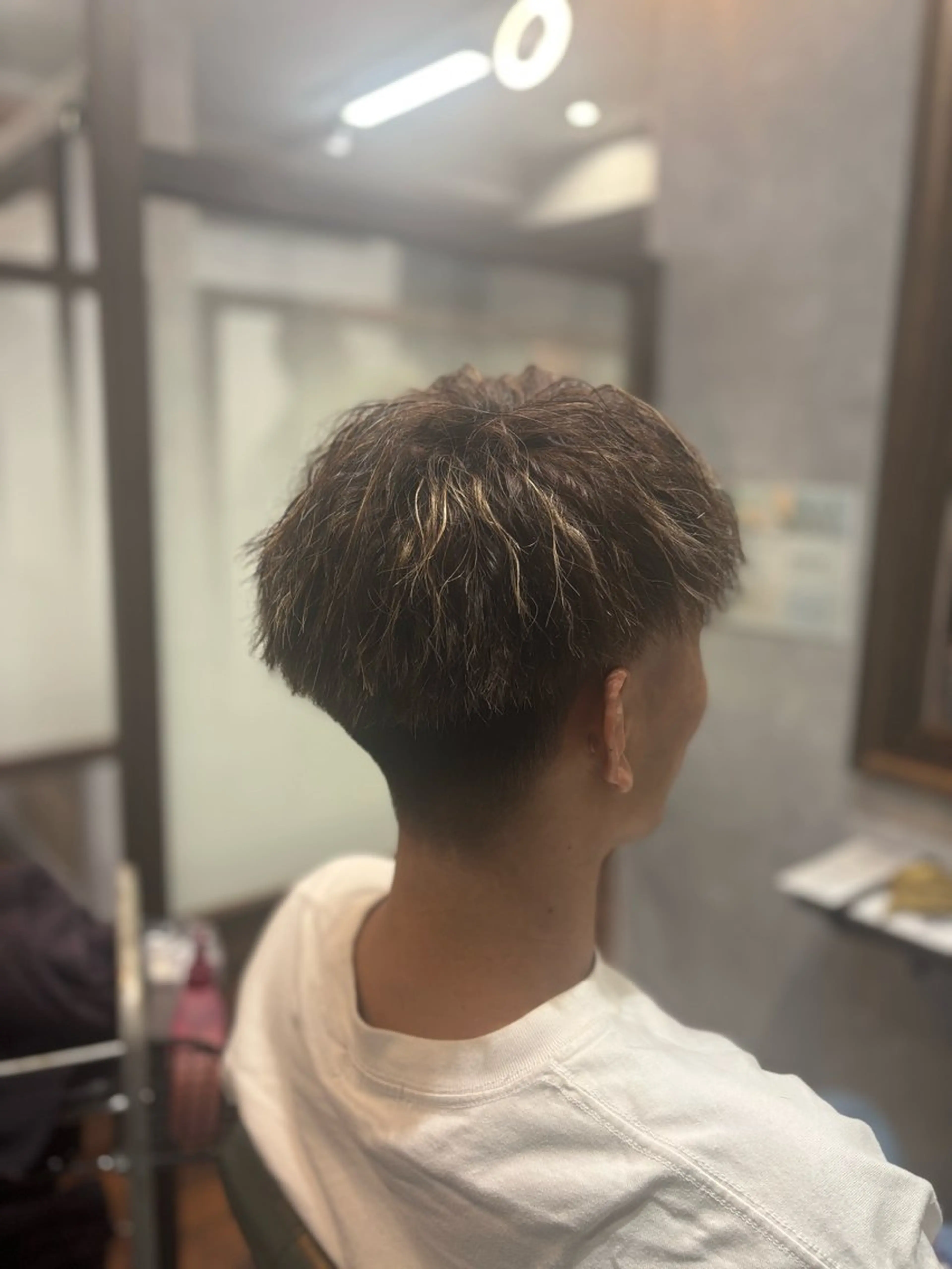 4月3日限定カット+パーマの写真