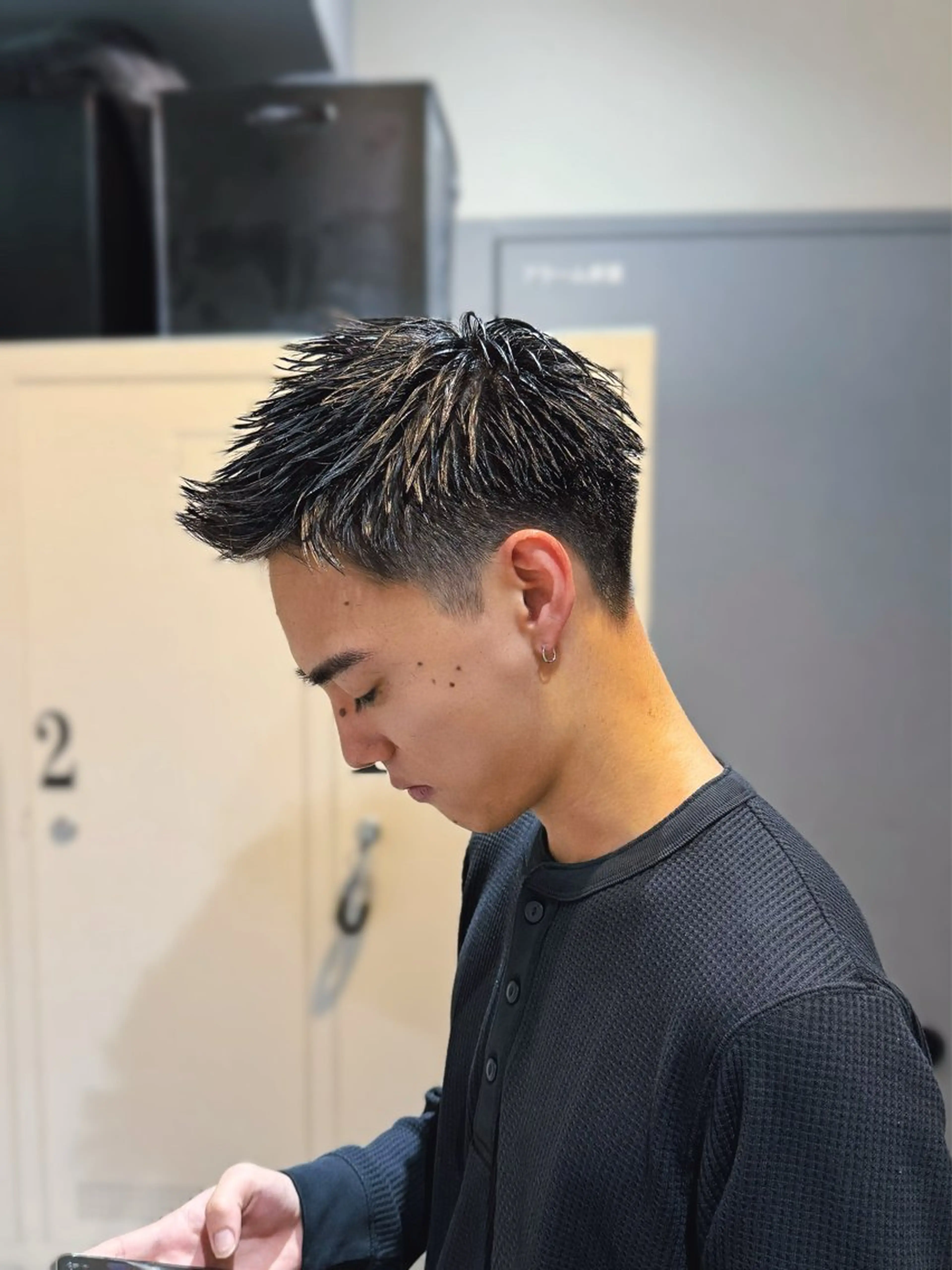 ショート カラー メンズ カット ヘアカラー トリートメント 💈メンズカット💈 No.1💈坂元のヘアスタイル