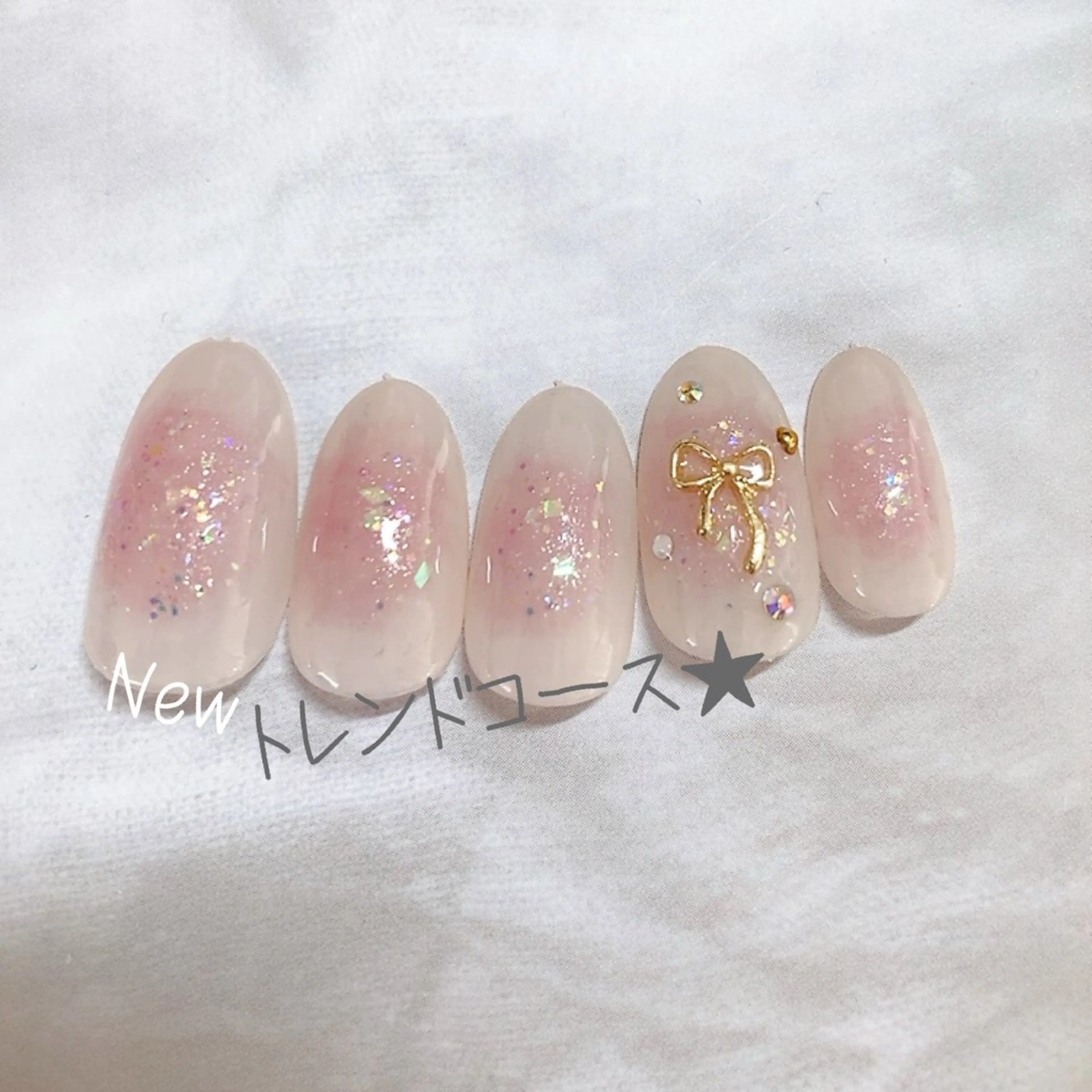 ネイル ハンドネイル tRING＊ しいの木台のネイルデザイン