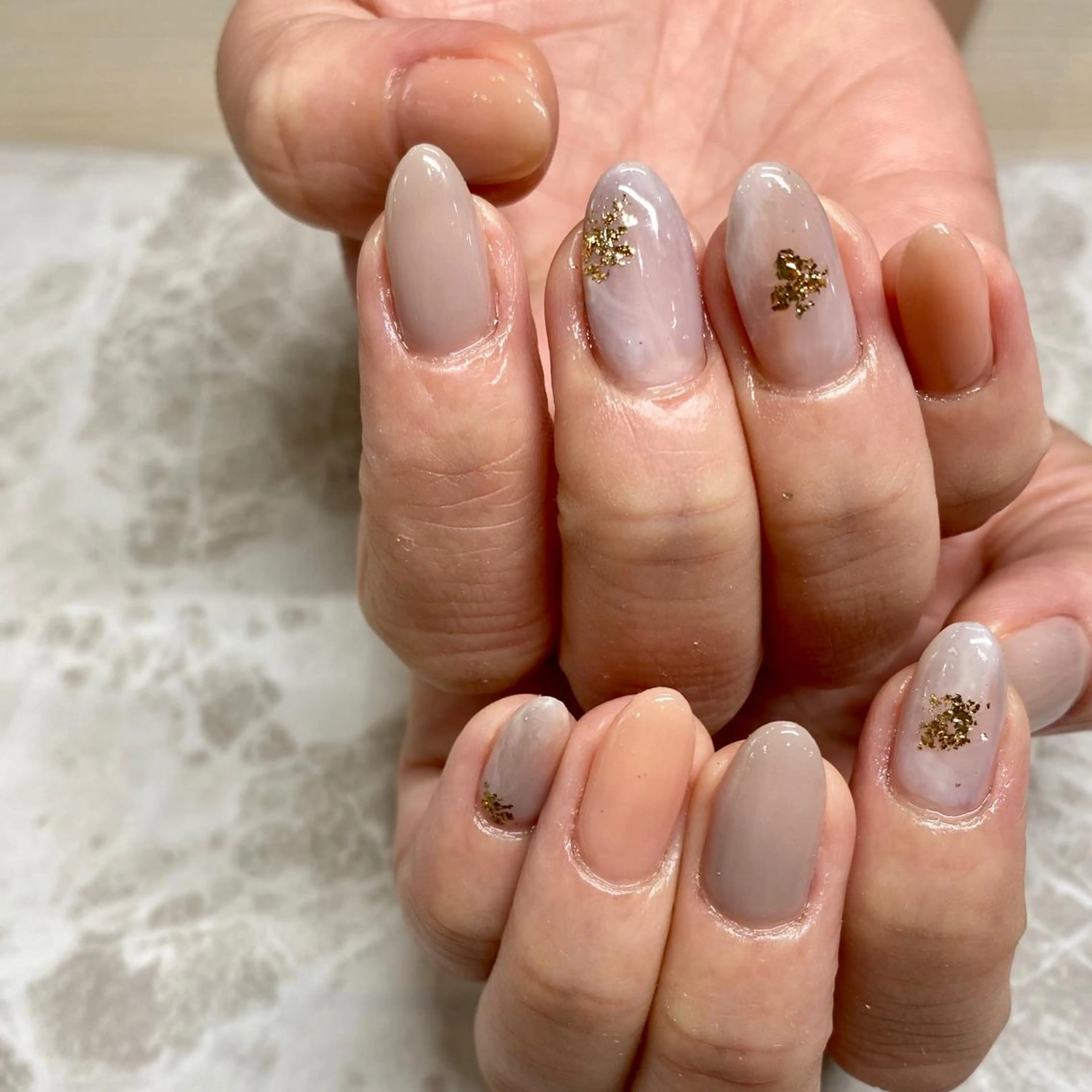 ネイル ハンドネイル フットネイル reco nail所属・池田 美穂のネイルデザイン