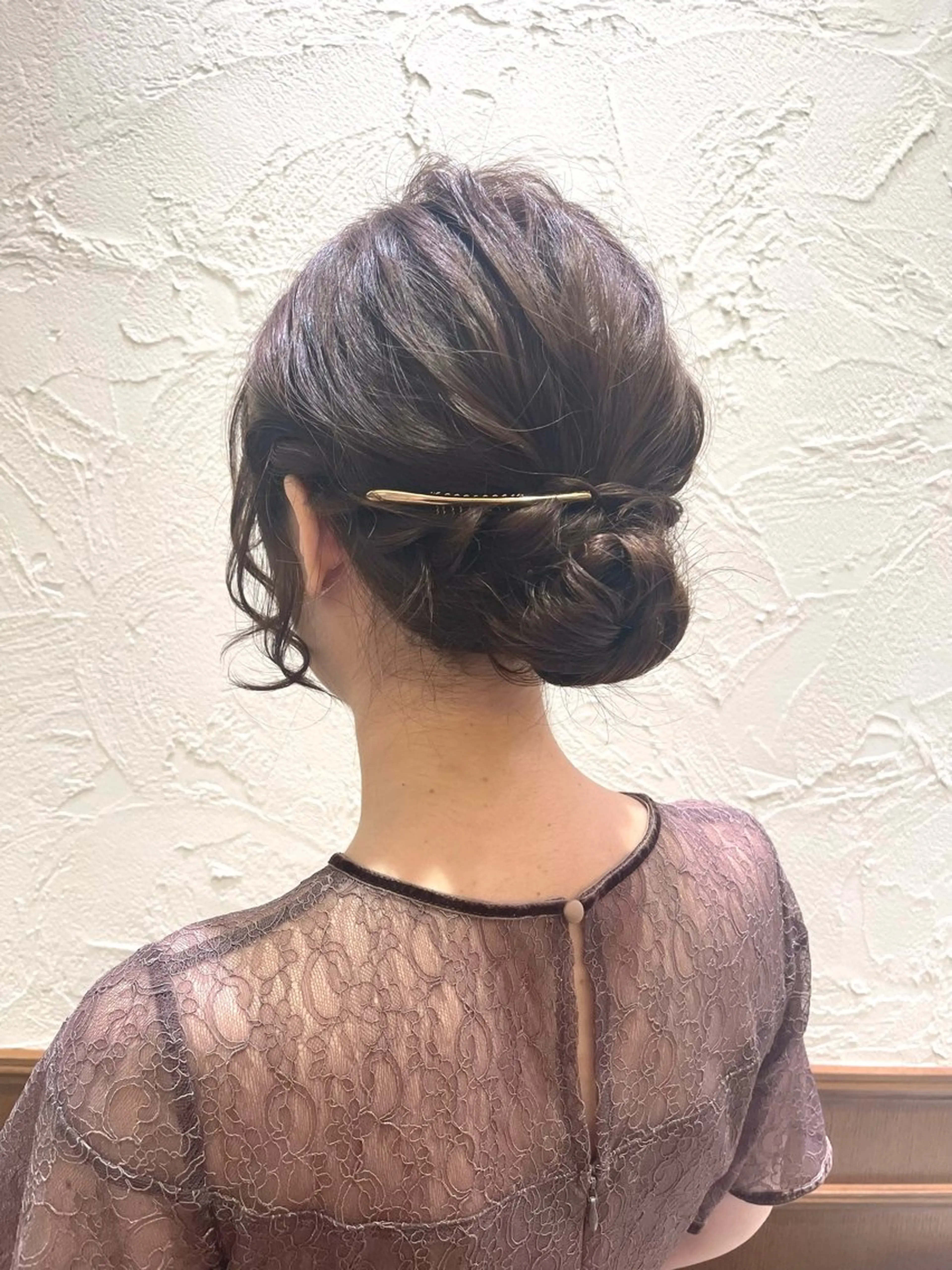 ヘアセットの写真