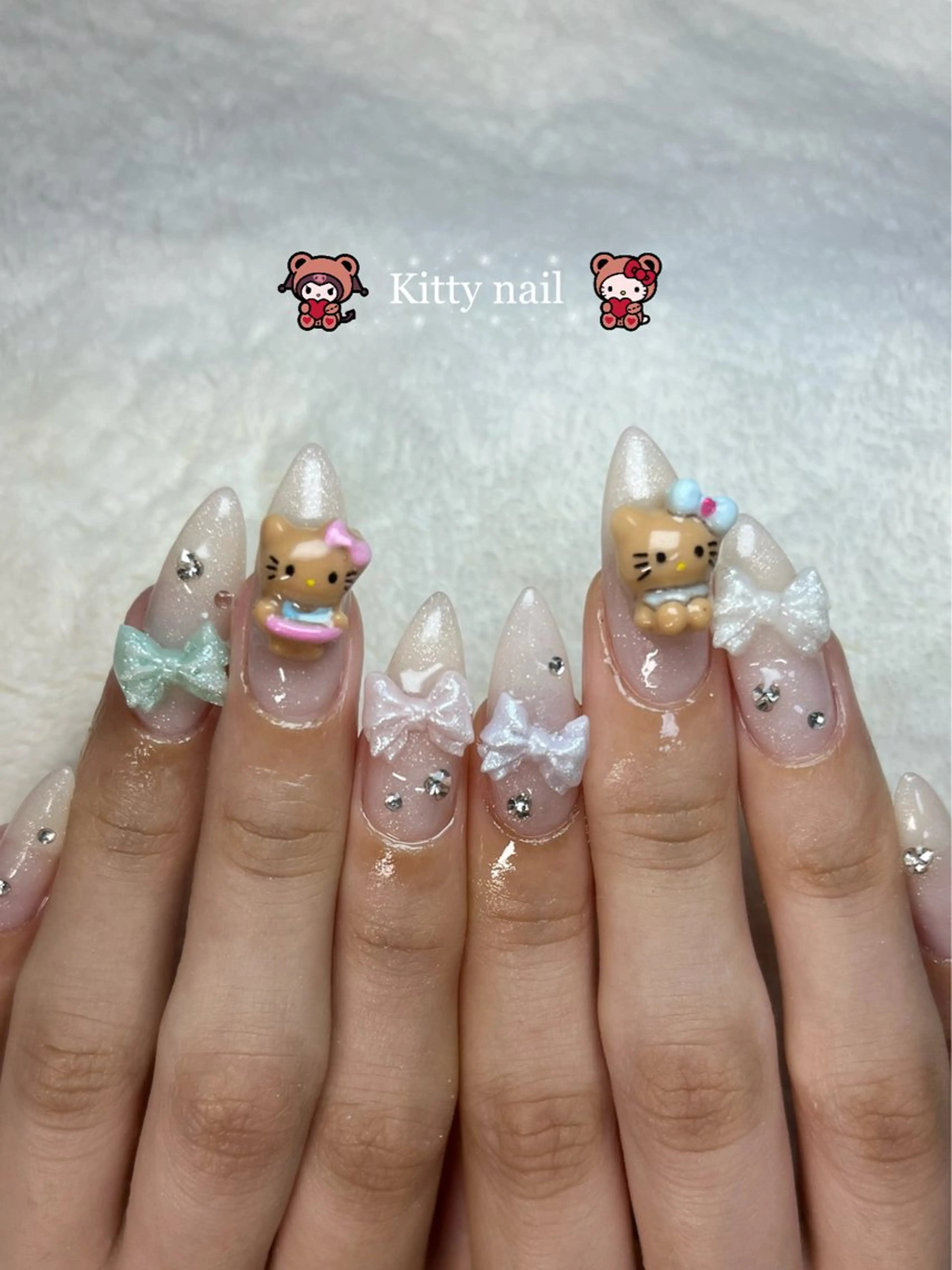 ネイル dimples yuki🎀 ꒷꒦♡のネイルデザイン