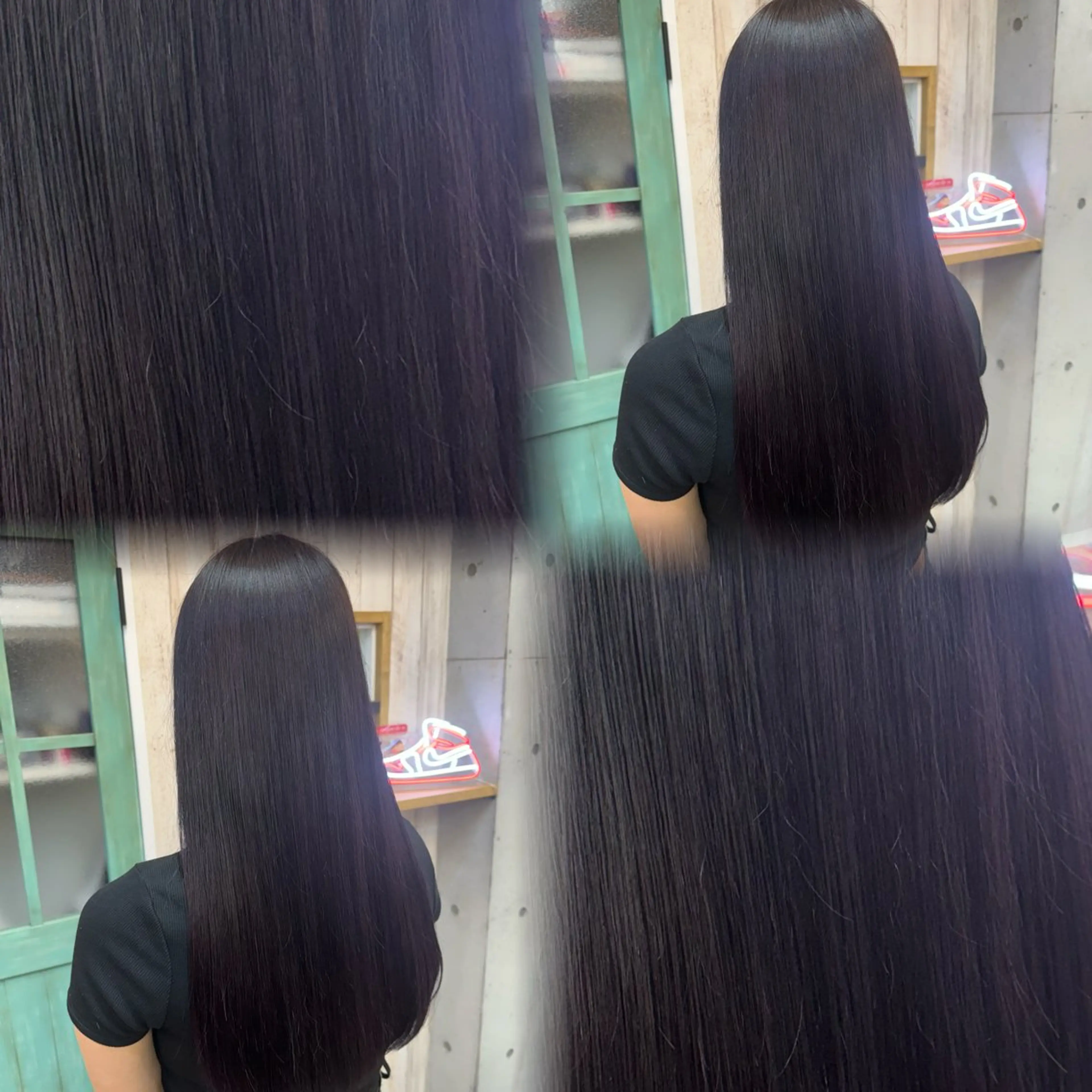 ロング カラー 髙橋 李里亜のヘアスタイル