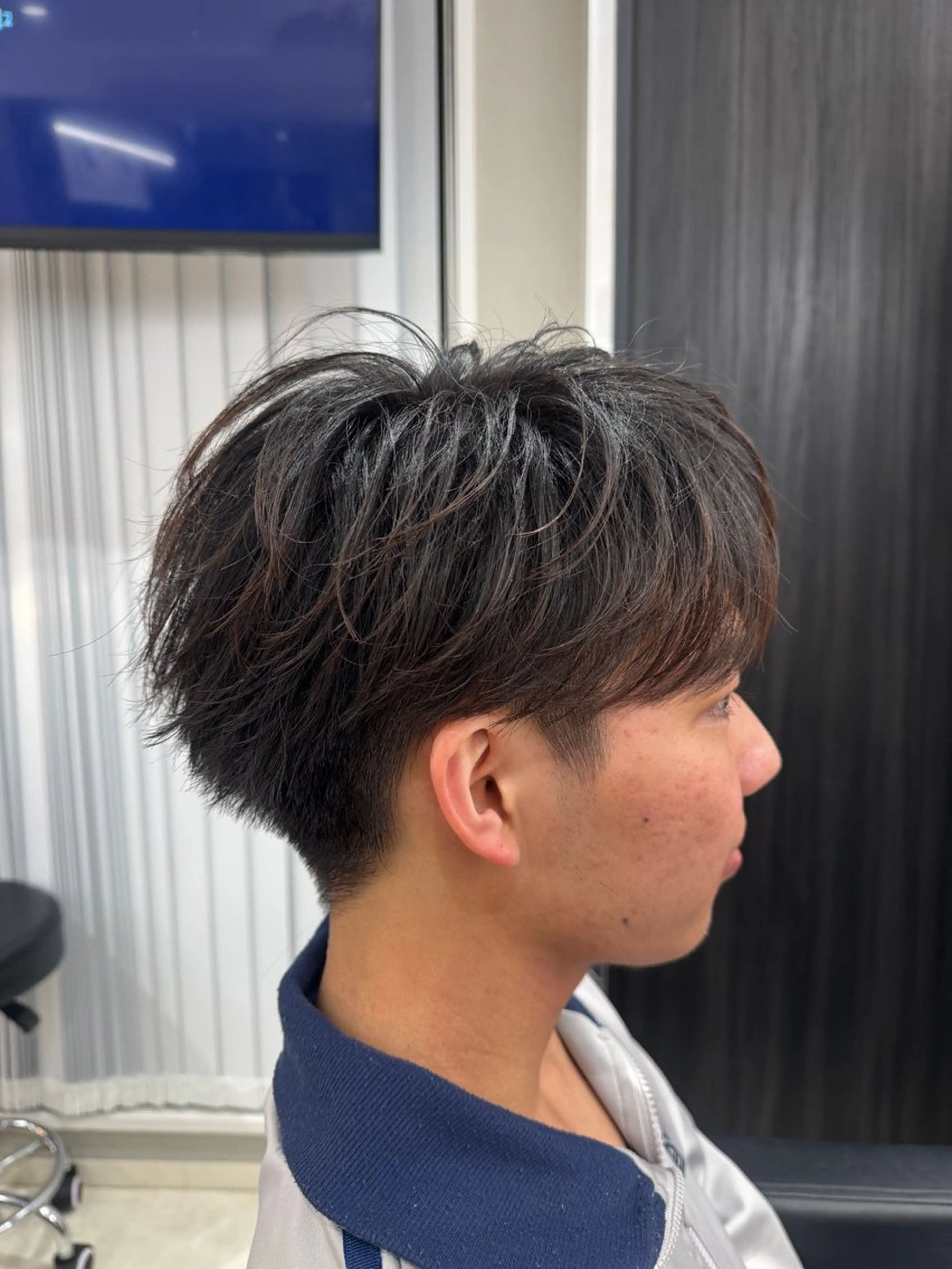 ショート パーマ パーマ ✂渋谷メンズ特化 まさとのヘアスタイル