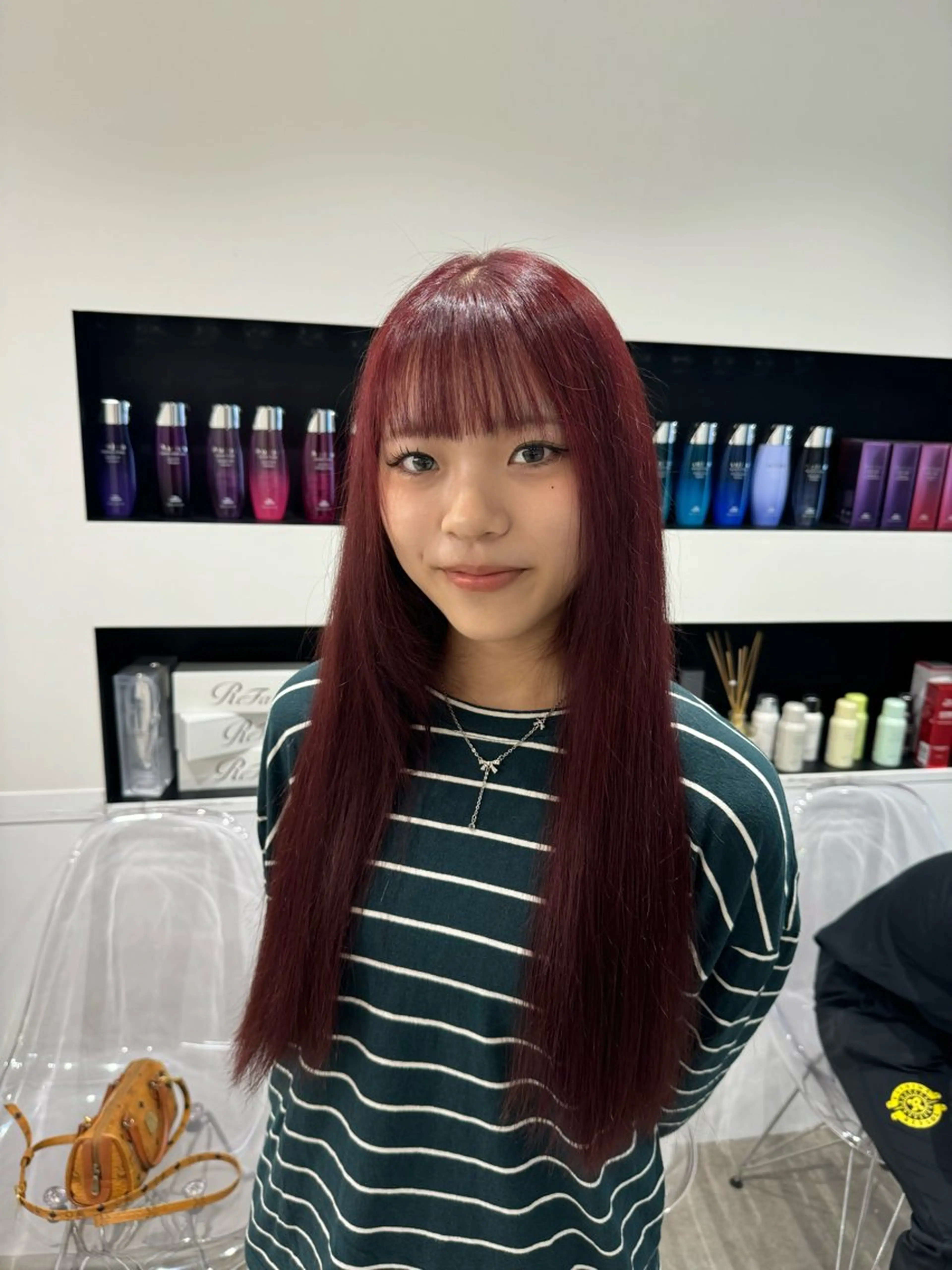 カラー ヘアカラー ルイ☆【ボブ/メンズ /酸性ストレート】のヘアスタイル