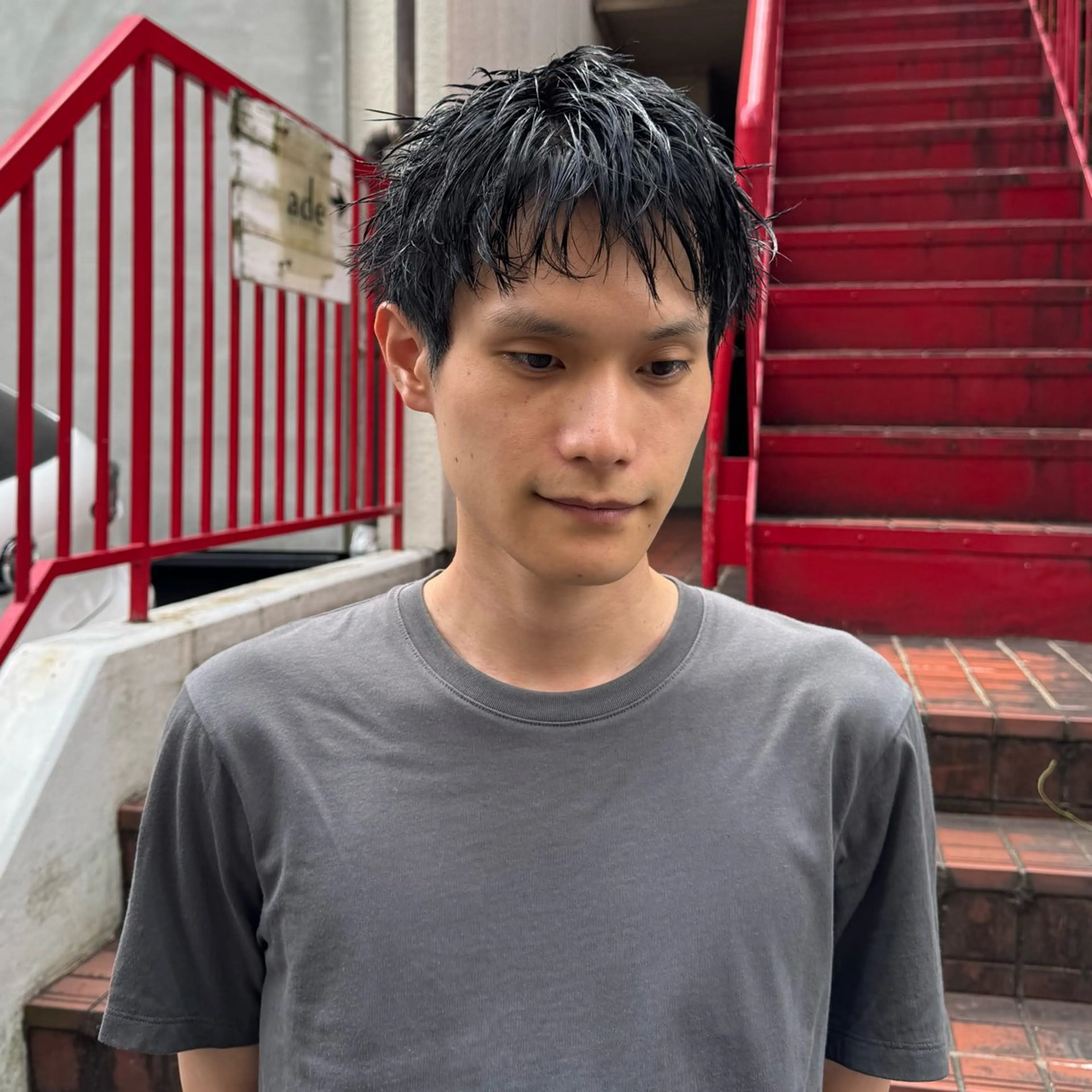 ショート メンズ スパイキーショート ショートヘア カット 山本 優志のヘアスタイル